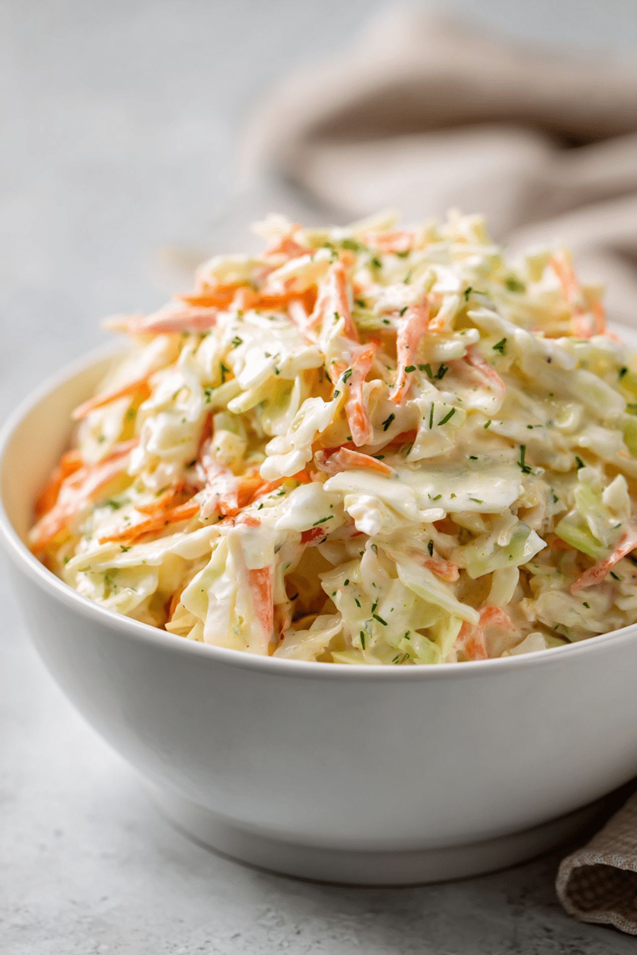 Homemade KFC-Style Coleslaw