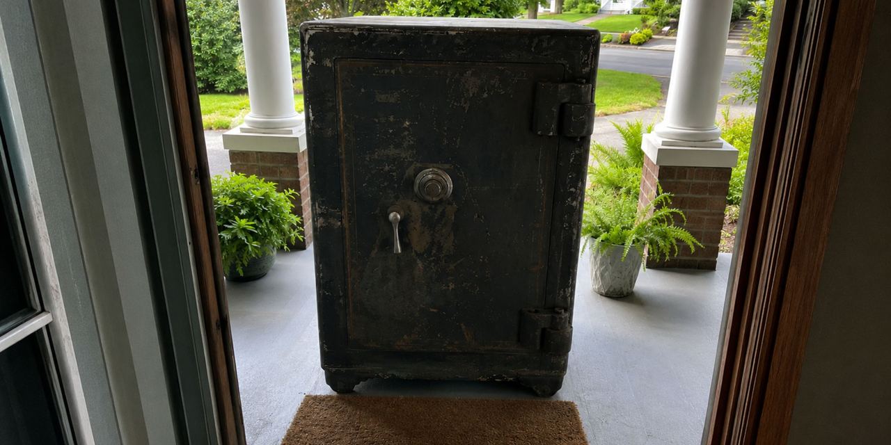 A safe on a porch | Source: Amomedia
