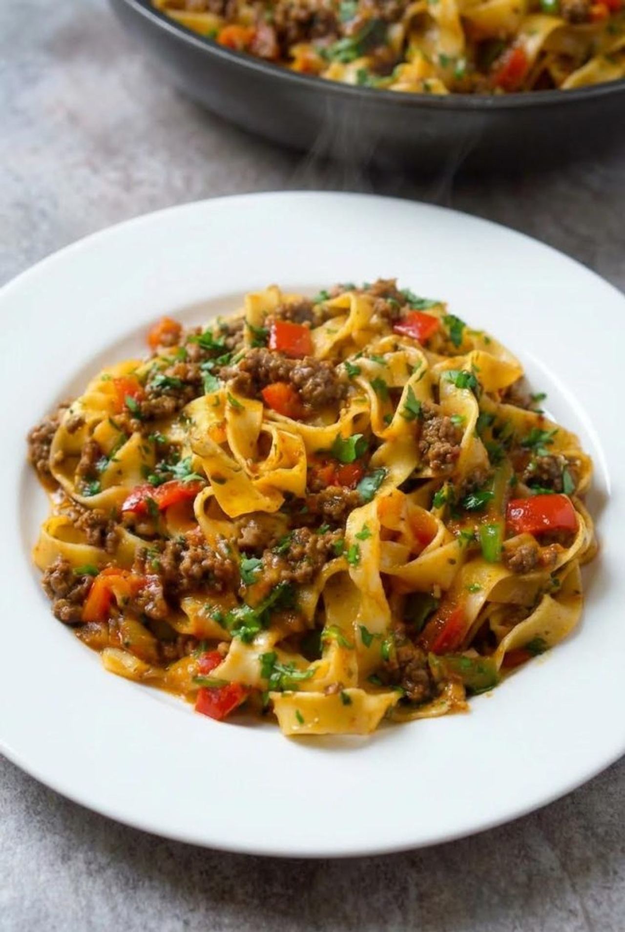 Italian Drunken Noodles