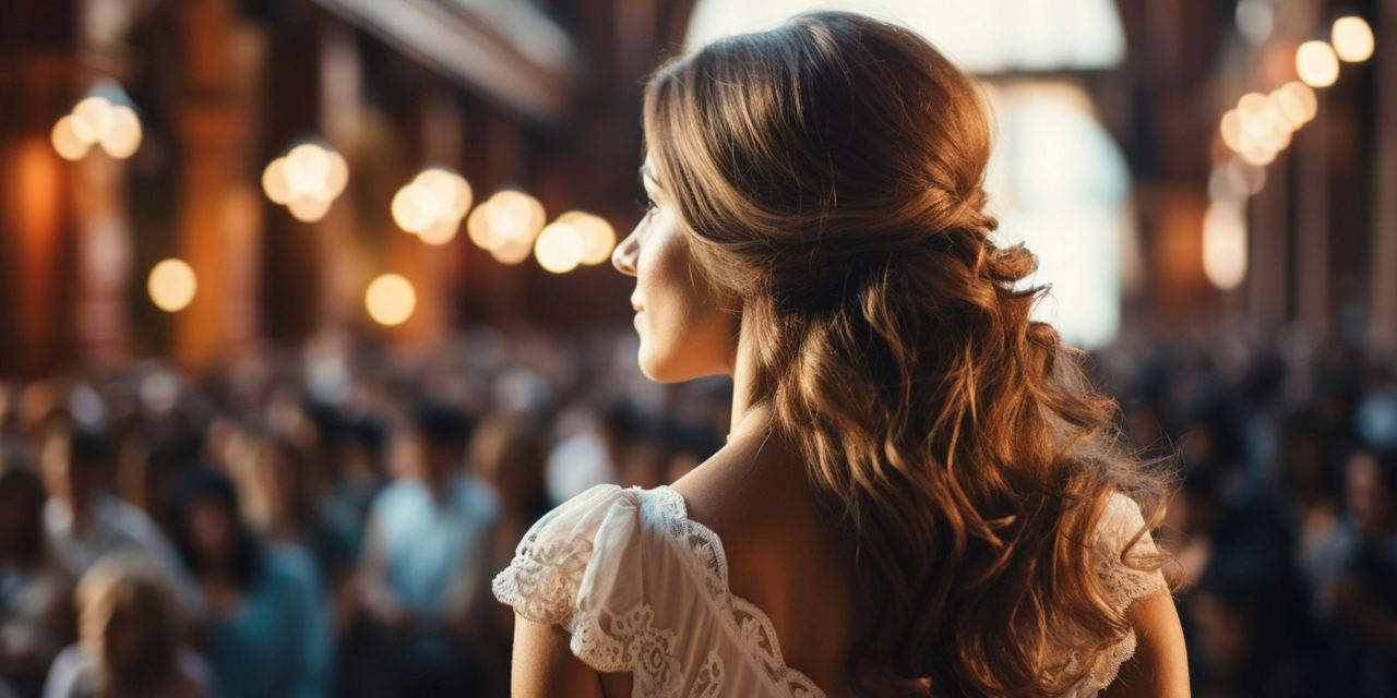 A woman at a crowded event | Source: Magnific