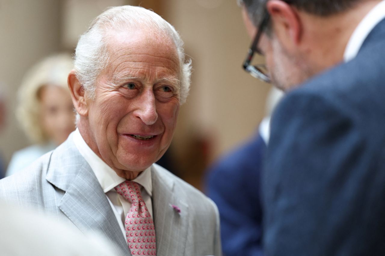 The meeting between the Sussexes and the monarchs was said to be private. At this event, King Charles III met university staff and community groups as he visited the Stephen A. Schwarzman Centre for the Humanities at the University of Oxford on July 10, 2026, in Oxford, England. | Source: Getty Images