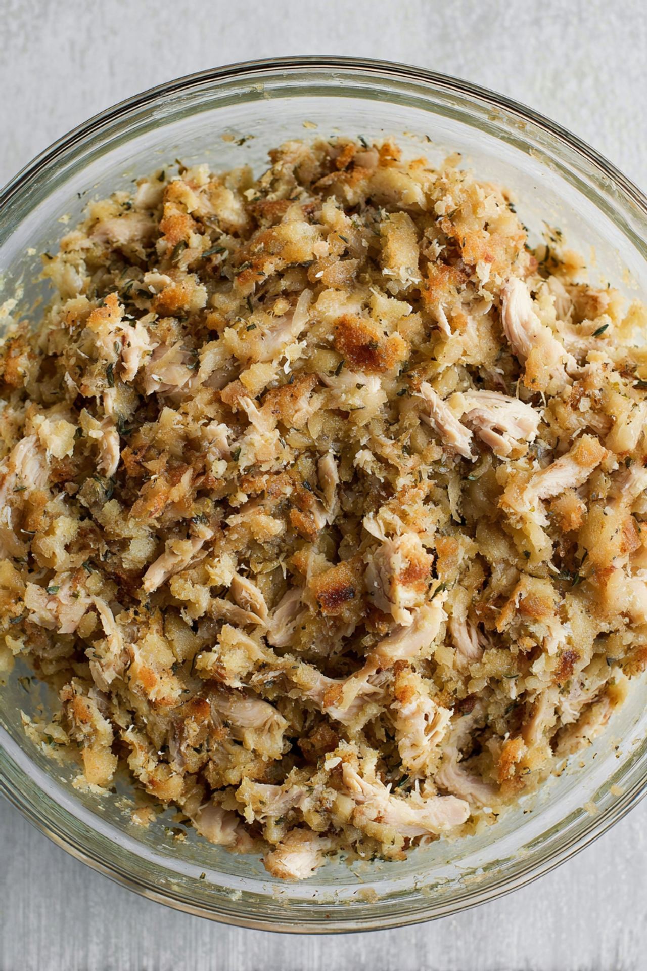 Leftover Turkey Stuffing Balls