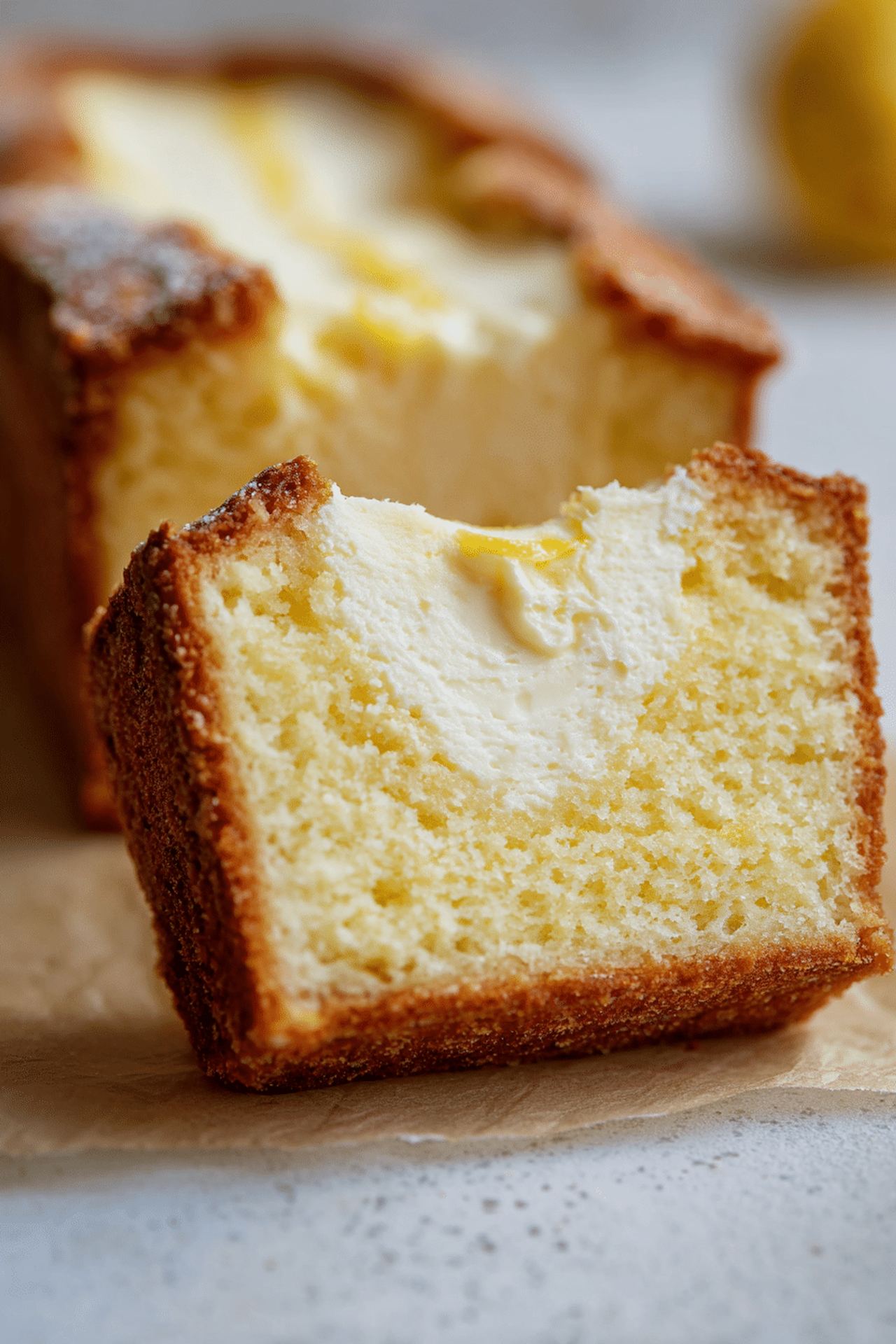 Lemon Cream Cheese Bread