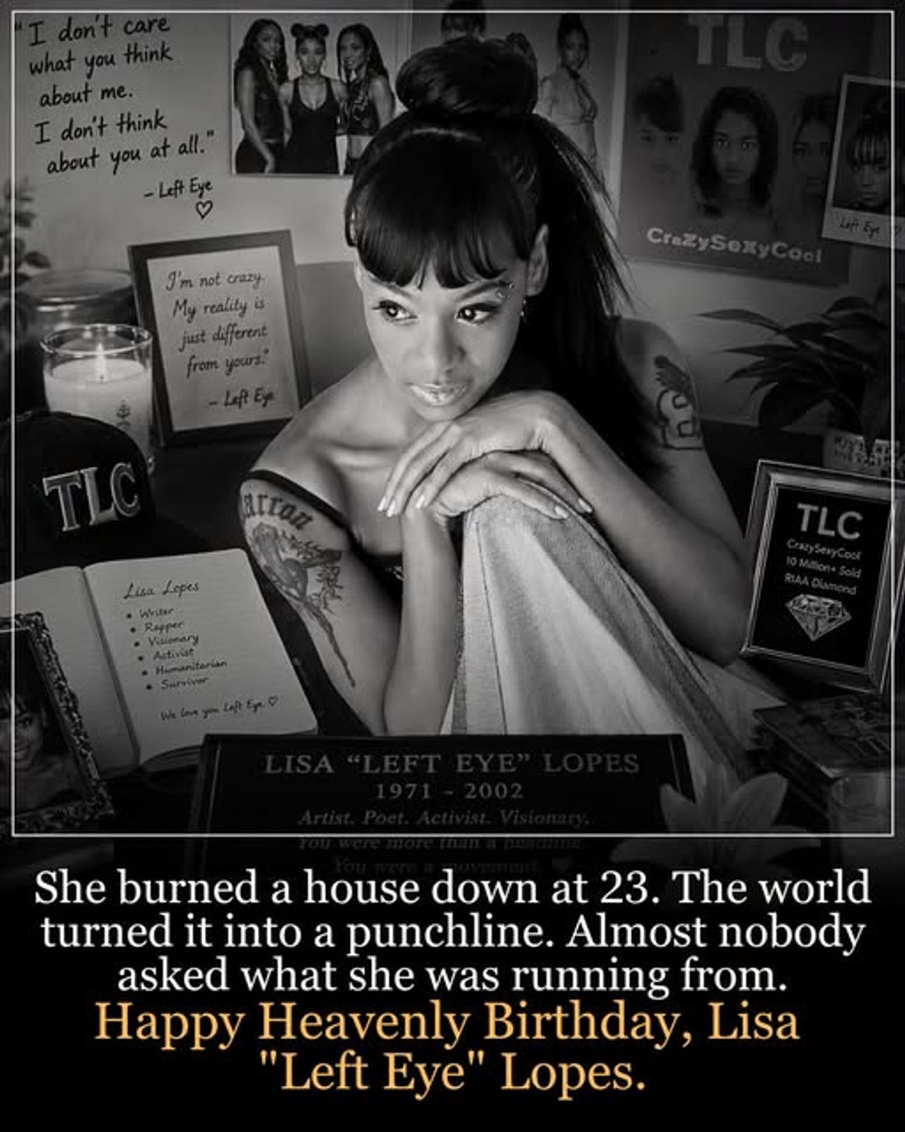 Lisa Lopes was more than the fire that made her famous