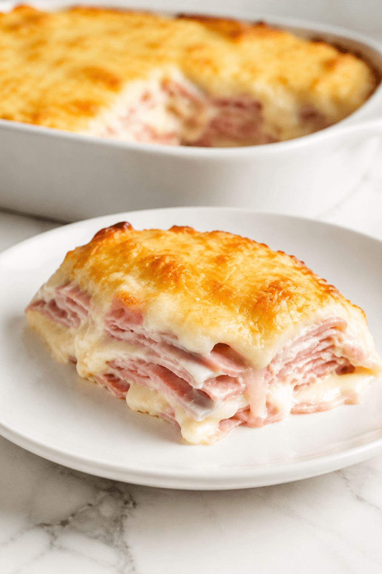 Low-Carb Ham and Cheese Egg Bakes