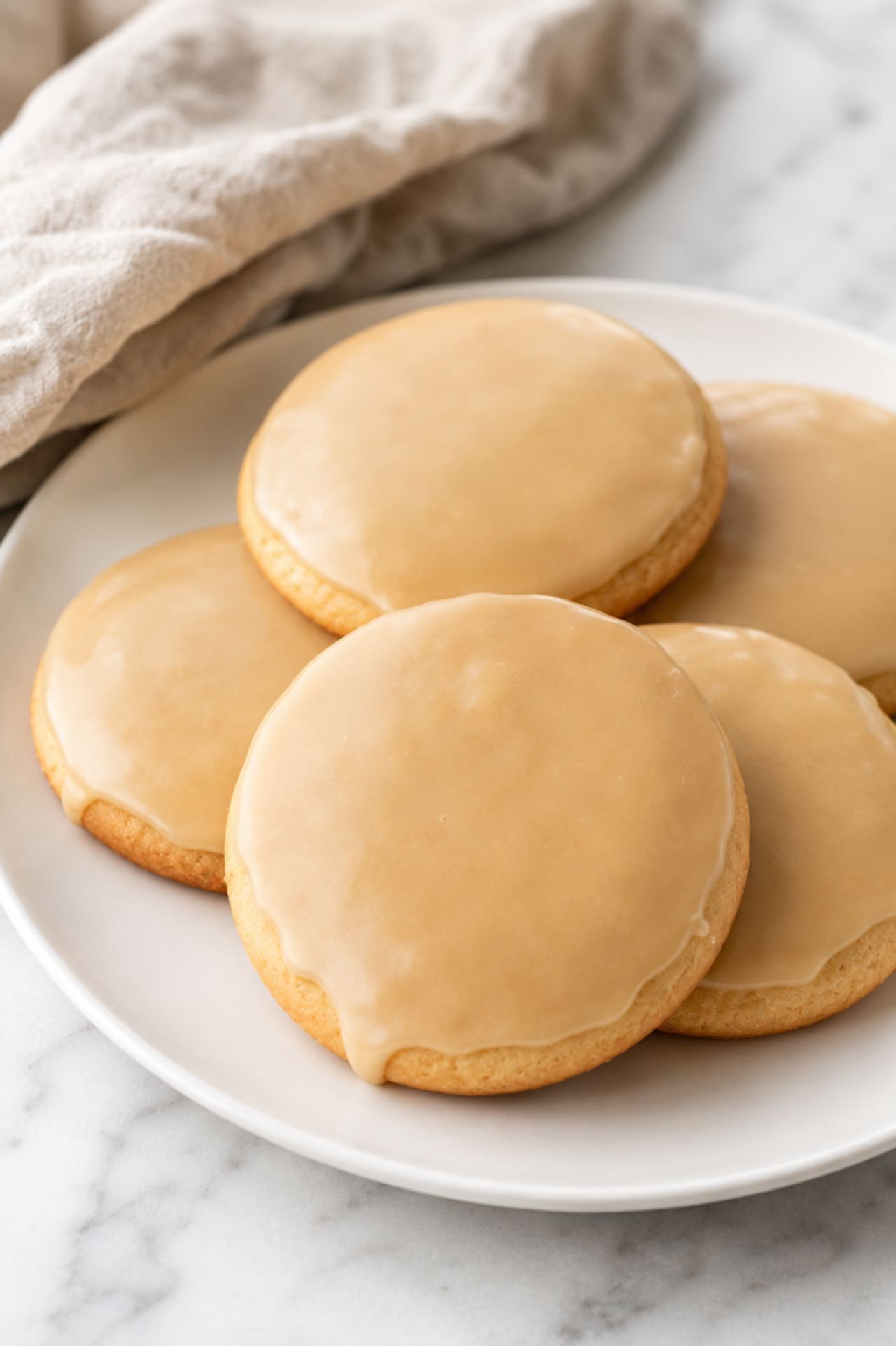 Maple Cookies with Maple Icing