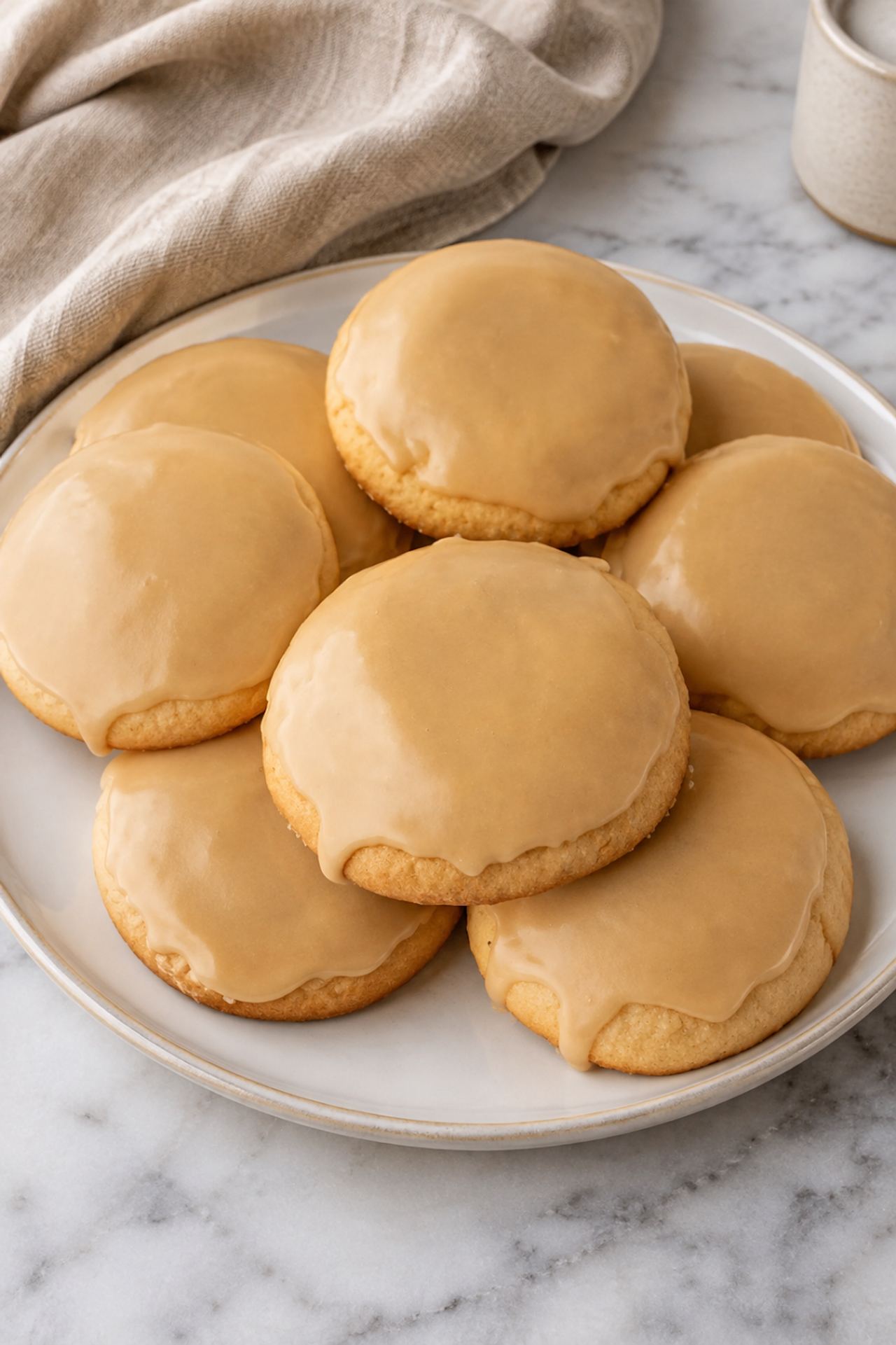 Maple Cookies with Maple Icing