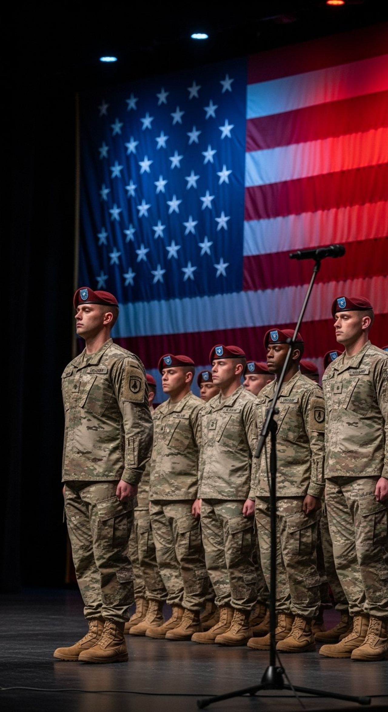 Military Chorus Delivers Emotional Audition That Brings Crowd to Its Feet