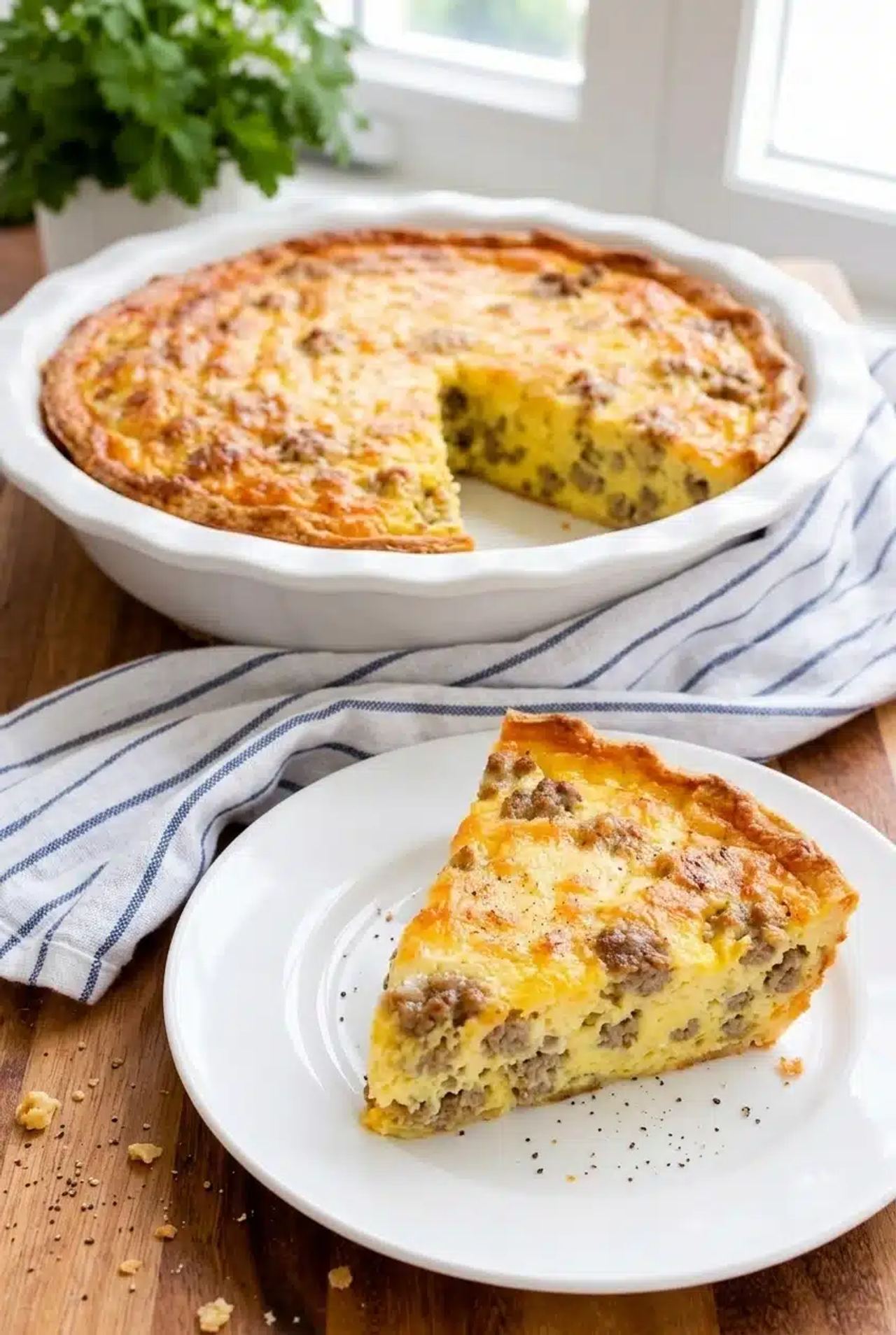 Monterey Sausage Pie