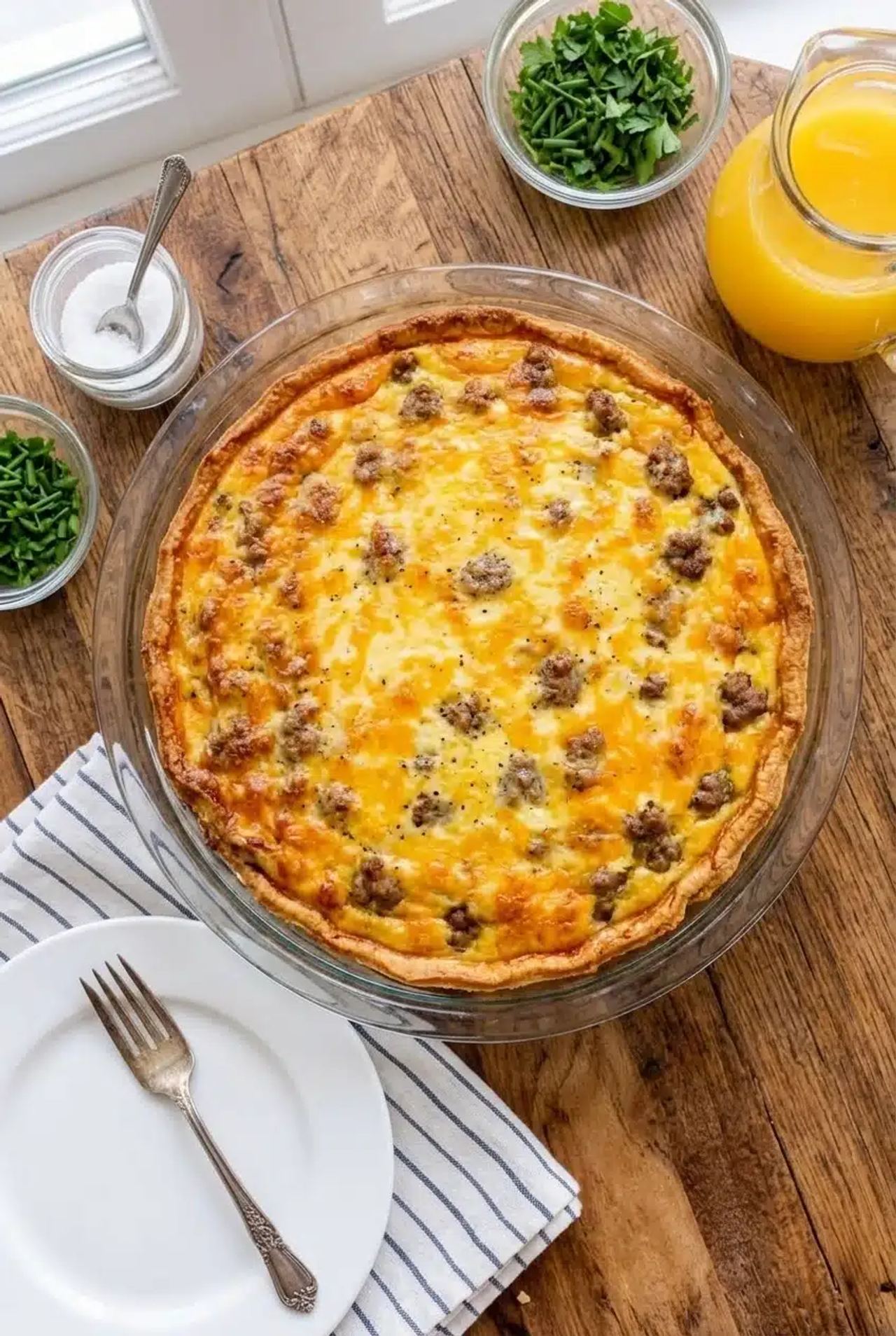 Monterey Sausage Pie