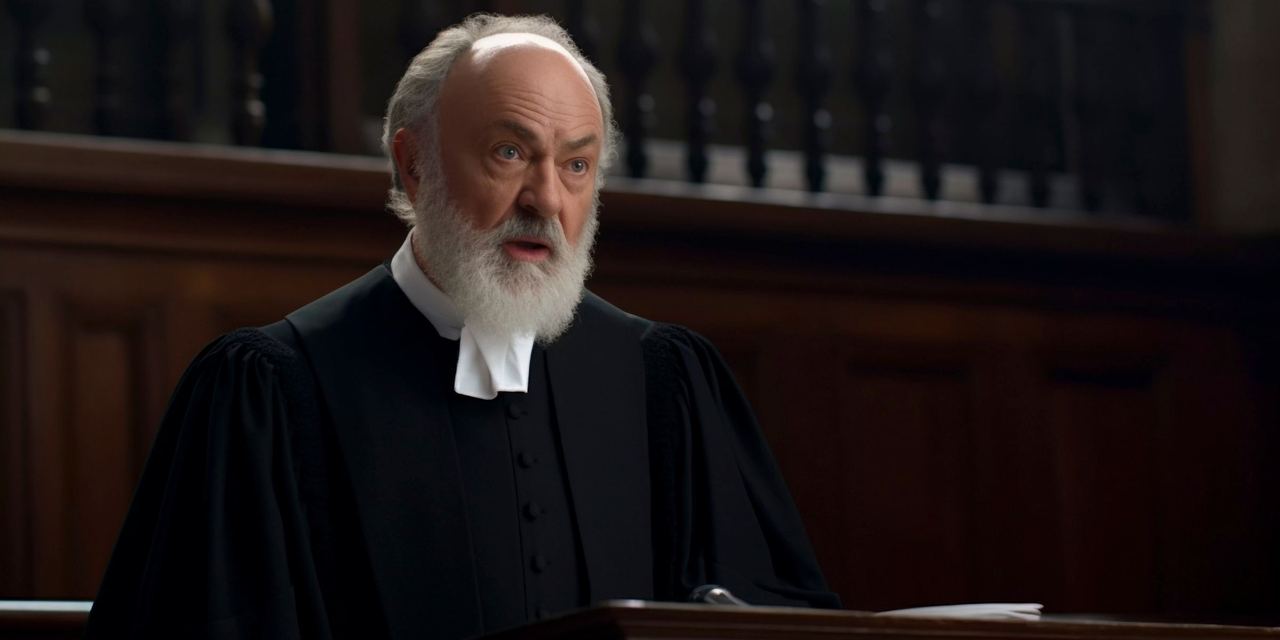 A judge in a courtroom | Source: Freepik