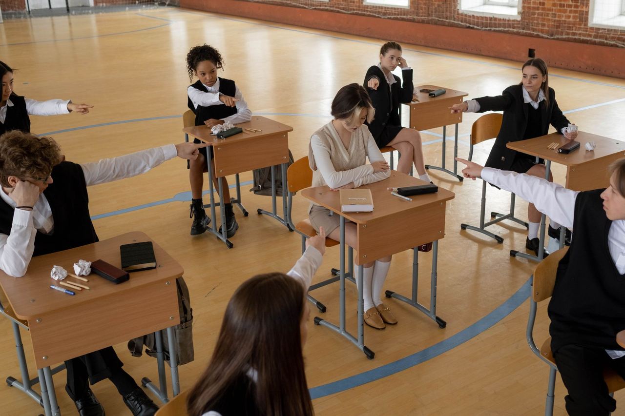 Students in a classroom | Source: Pexels