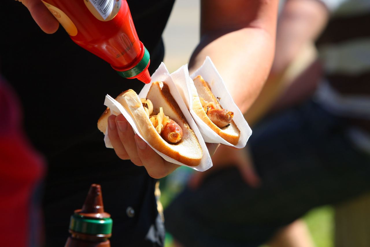Two hotdogs | Source: Pexels