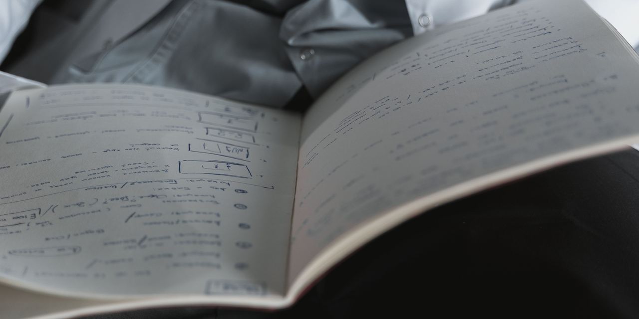 A person reviewing reading material | Source: Pexels