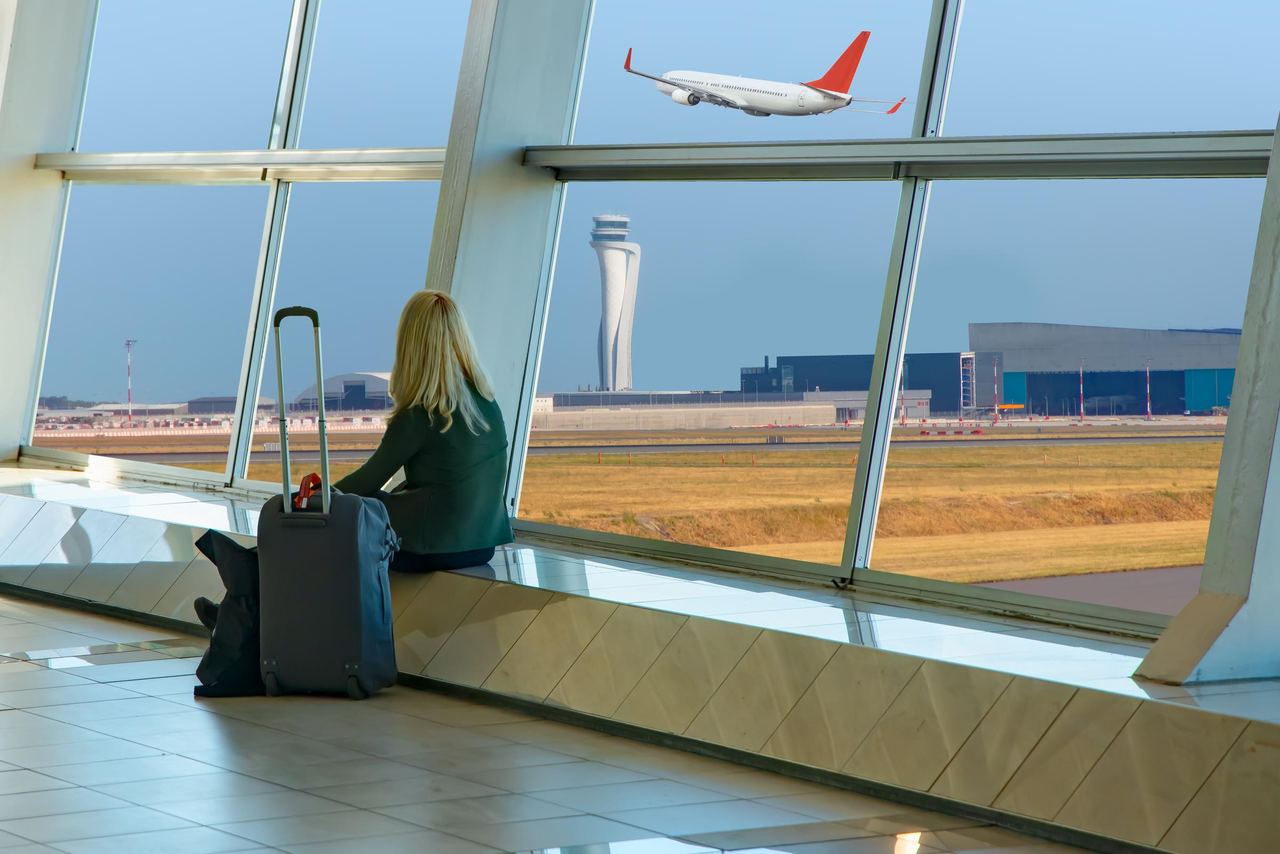 Woman at an airport | Source: Shutterstock