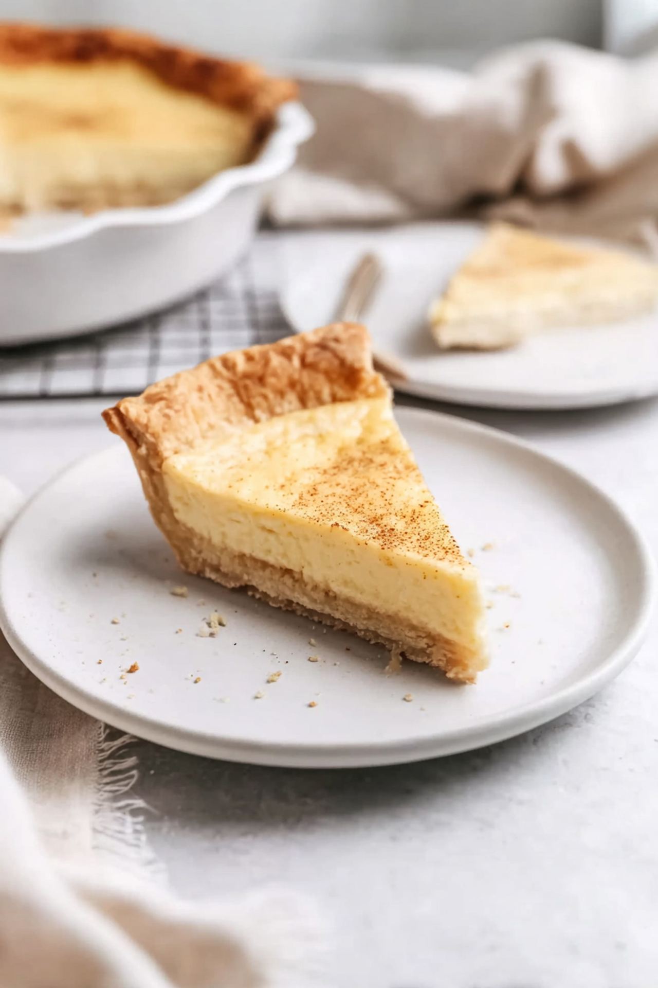 Old-Fashioned Custard Pie