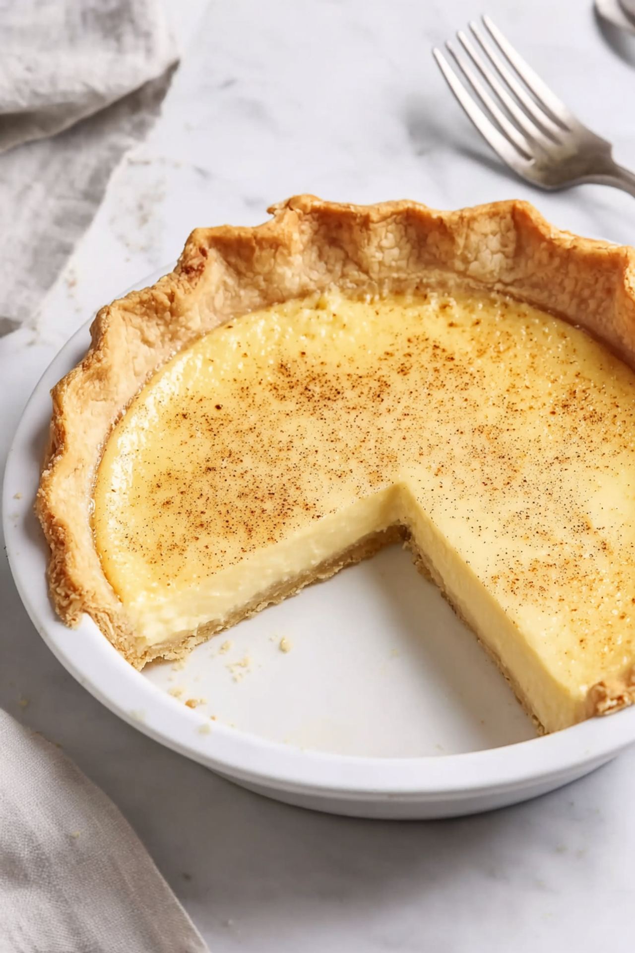 Old-Fashioned Custard Pie
