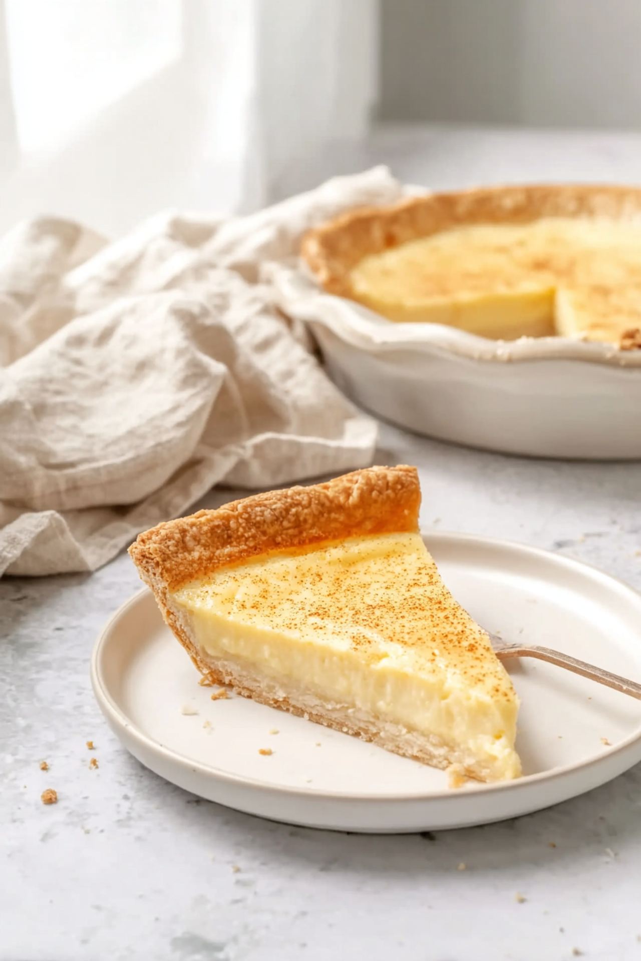 Old-Fashioned Custard Pie