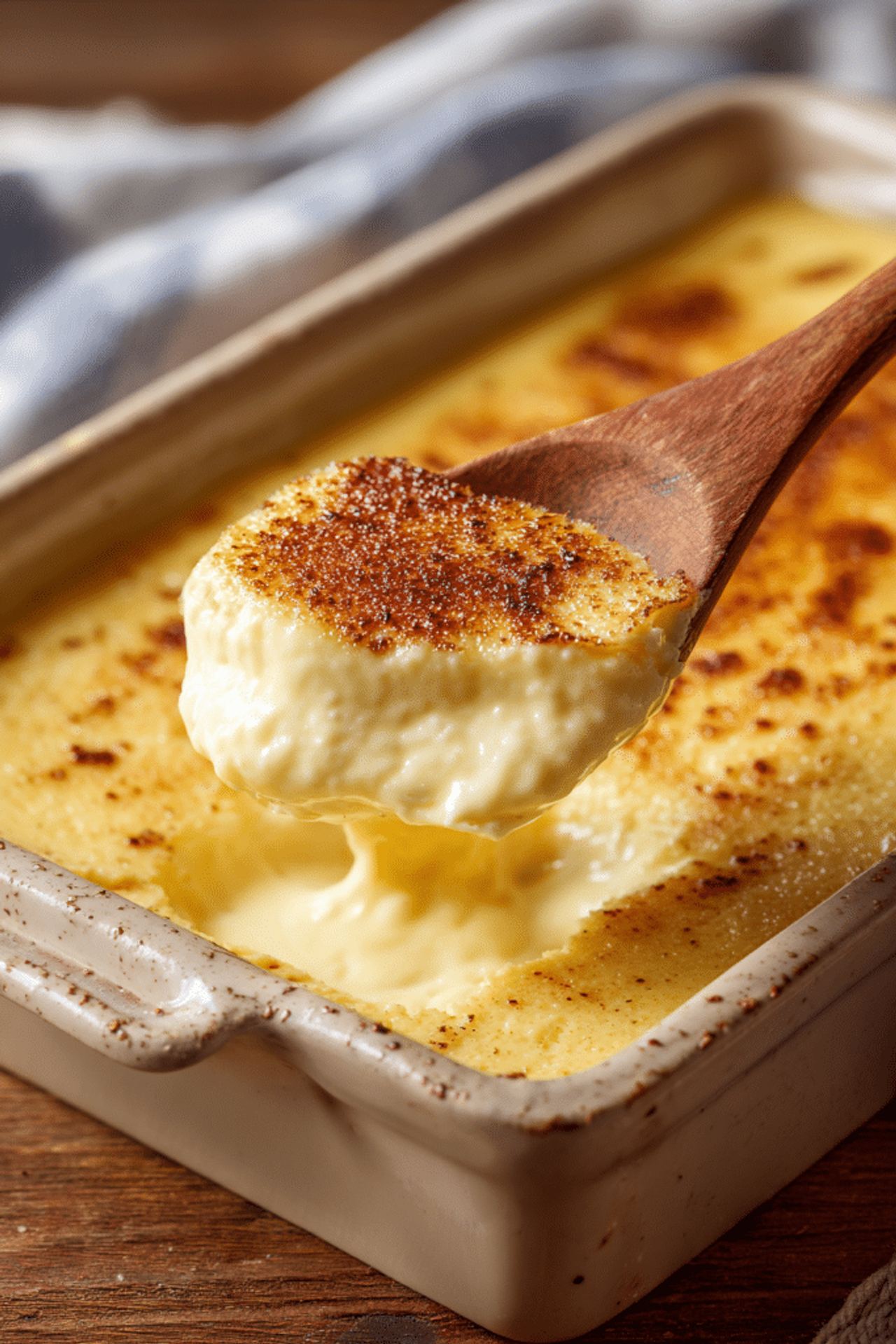 Old-Fashioned Vanilla Baked Custard