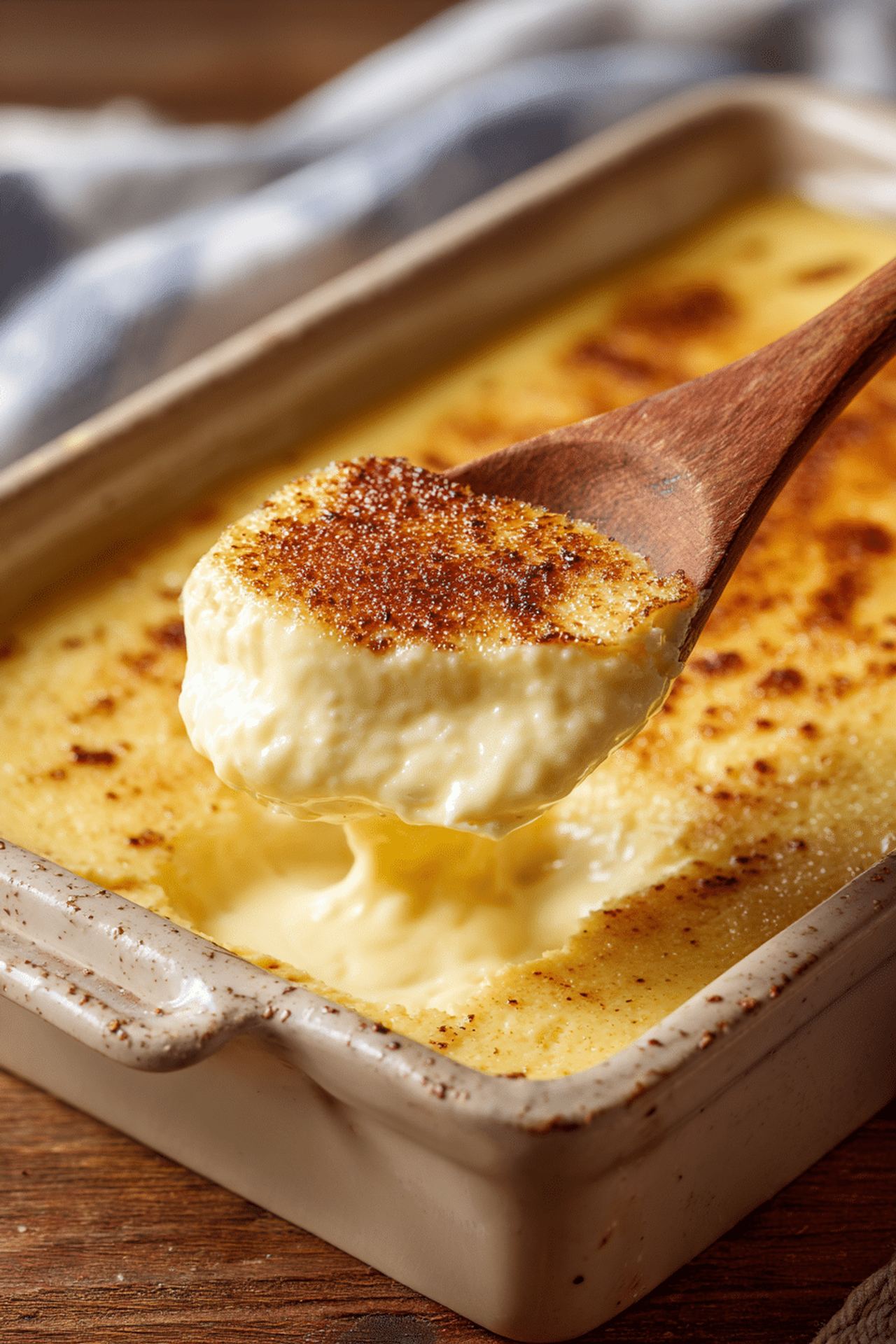 Old-Fashioned Vanilla Baked Custard