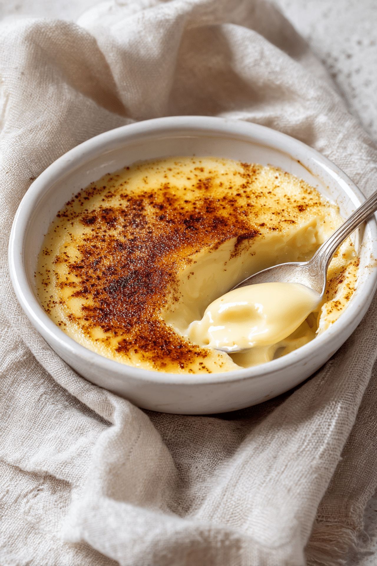 Old-Fashioned Vanilla Baked Custard