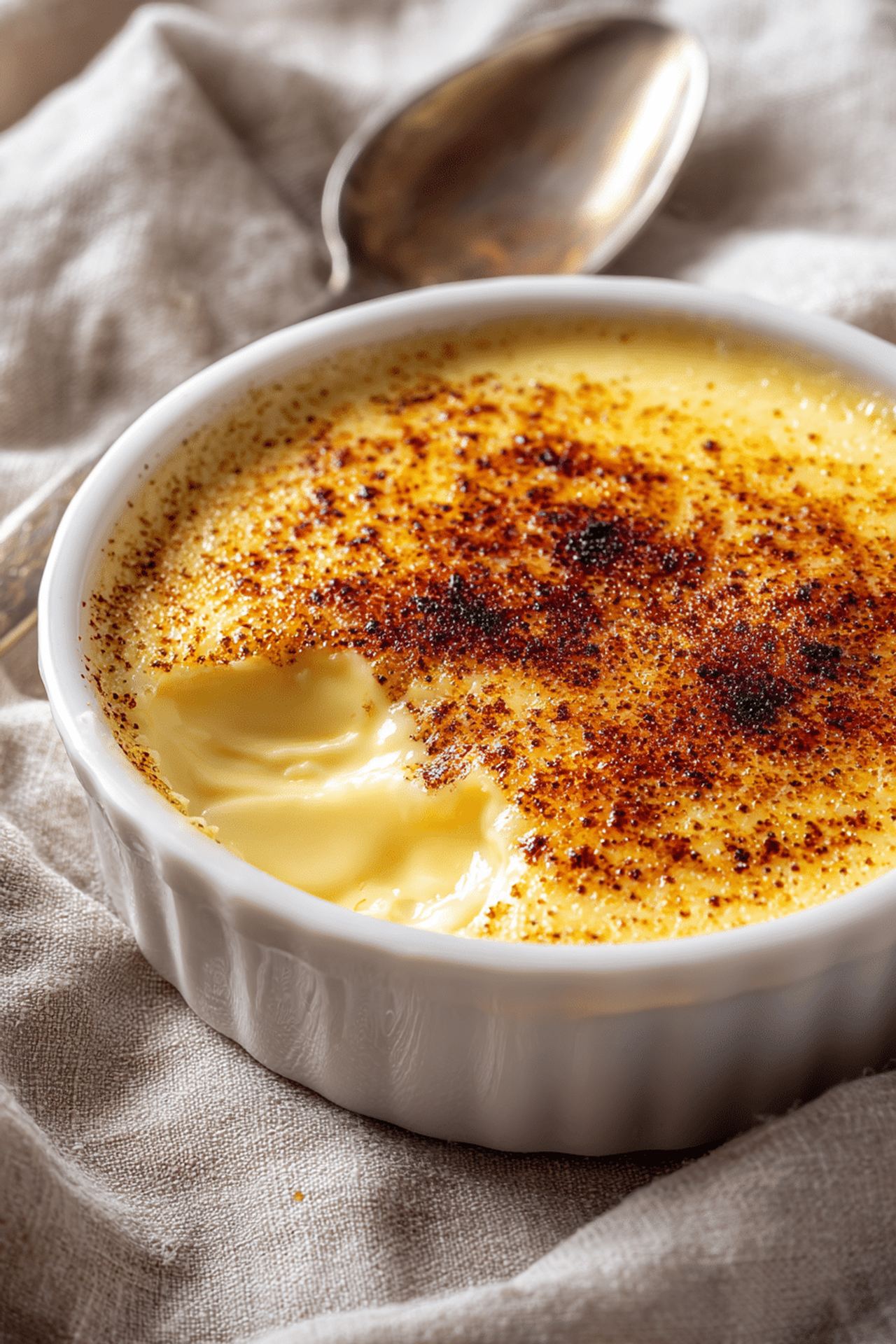 Old-Fashioned Vanilla Baked Custard