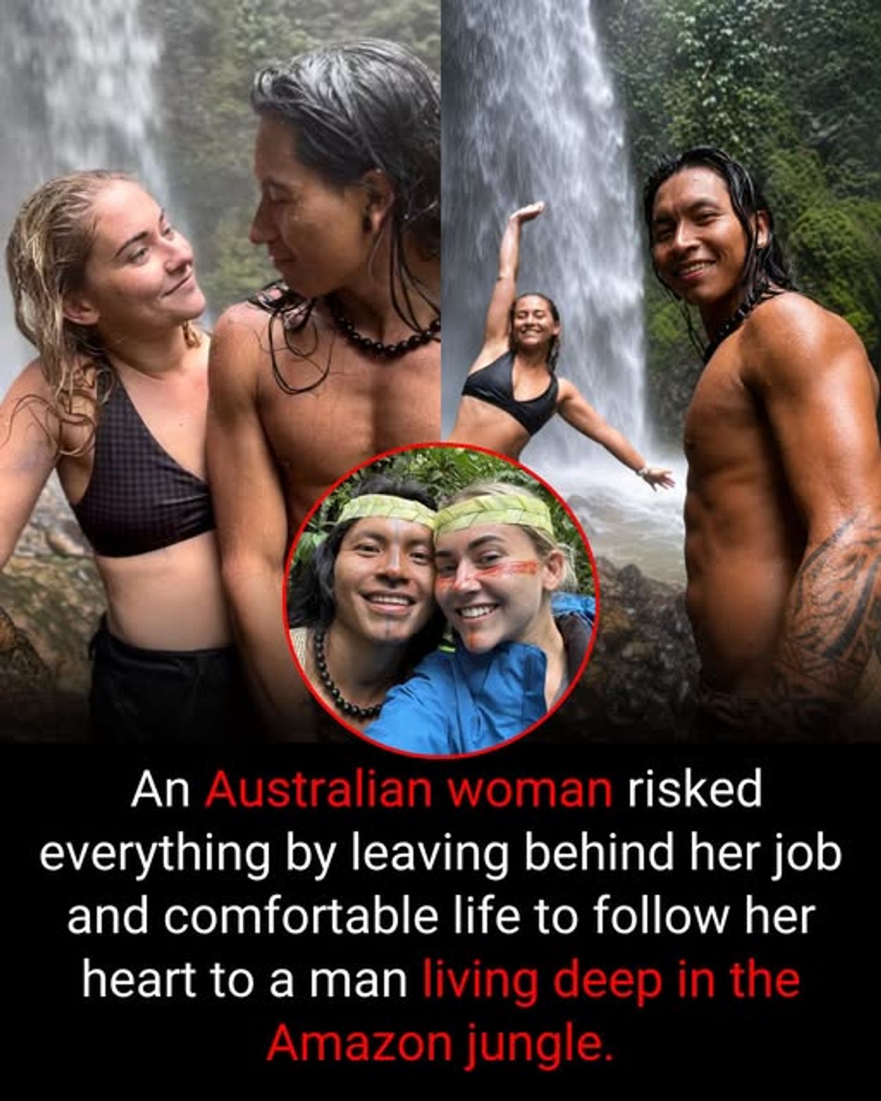 One Instagram message led her from Queensland to the Amazon