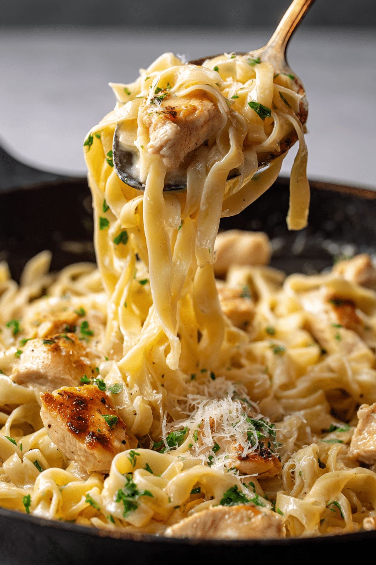 One Pan Chicken with Buttered Noodles