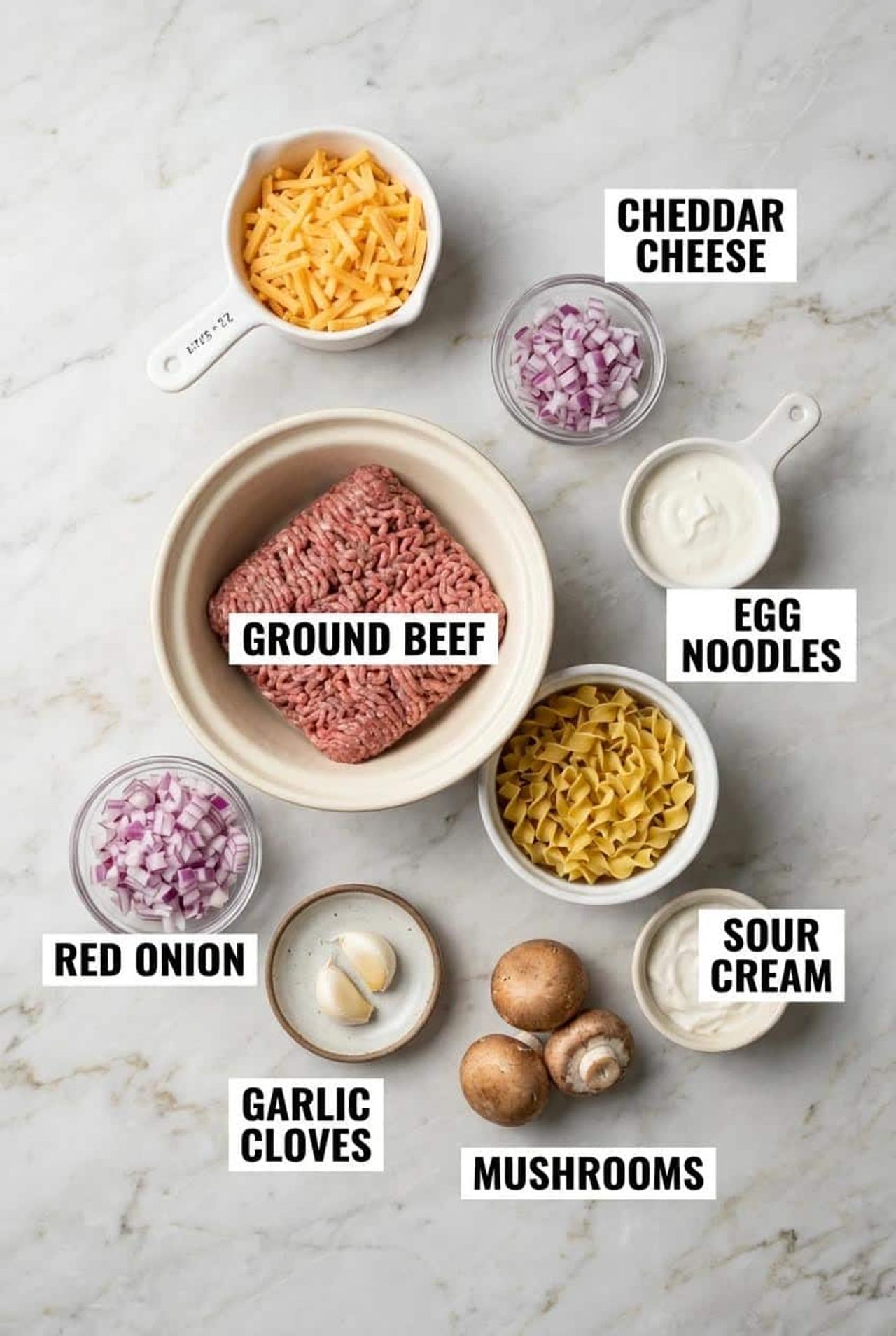 One Pot Ground Beef Egg Noodles