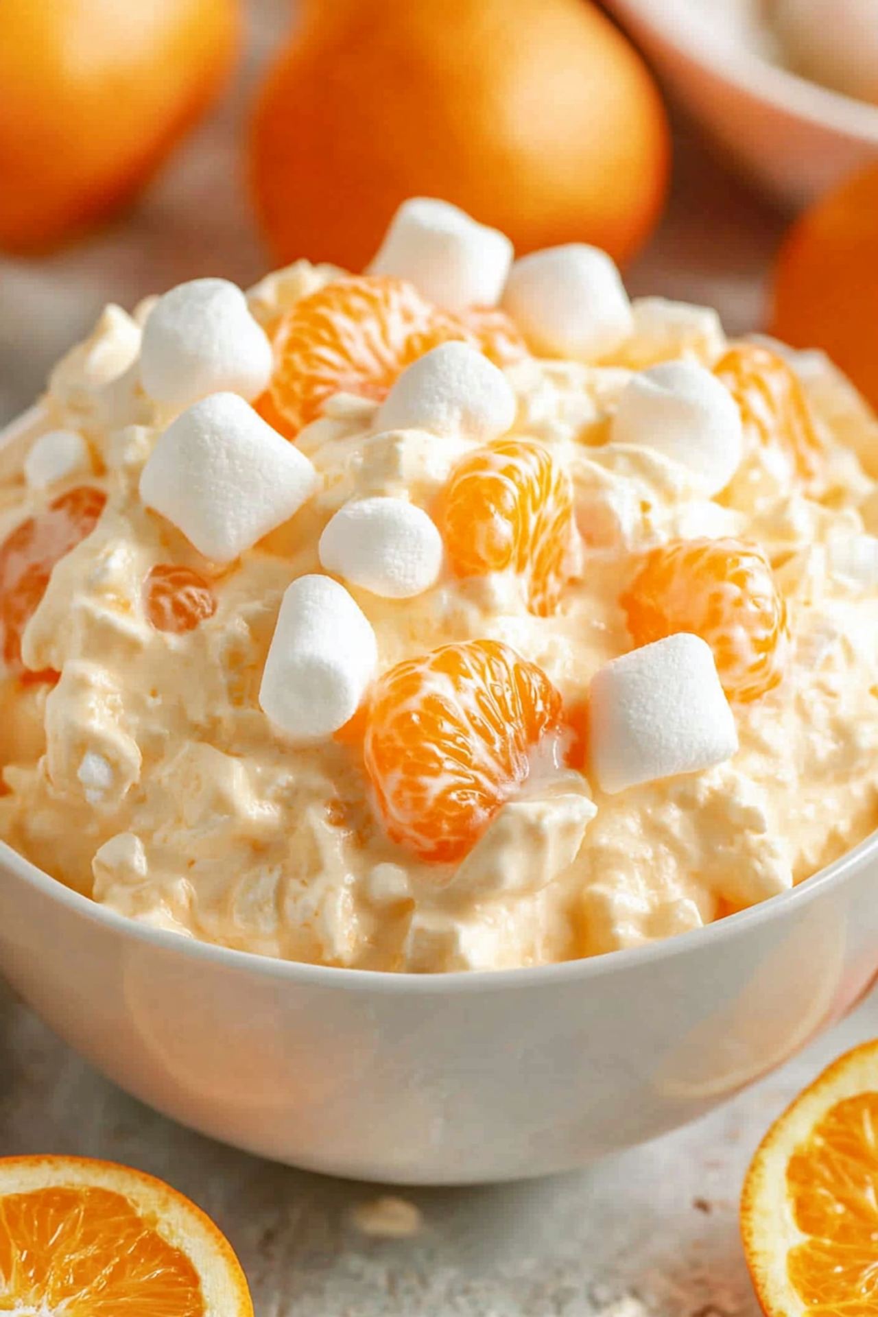 Orange Creamsicle Fluff Salad
