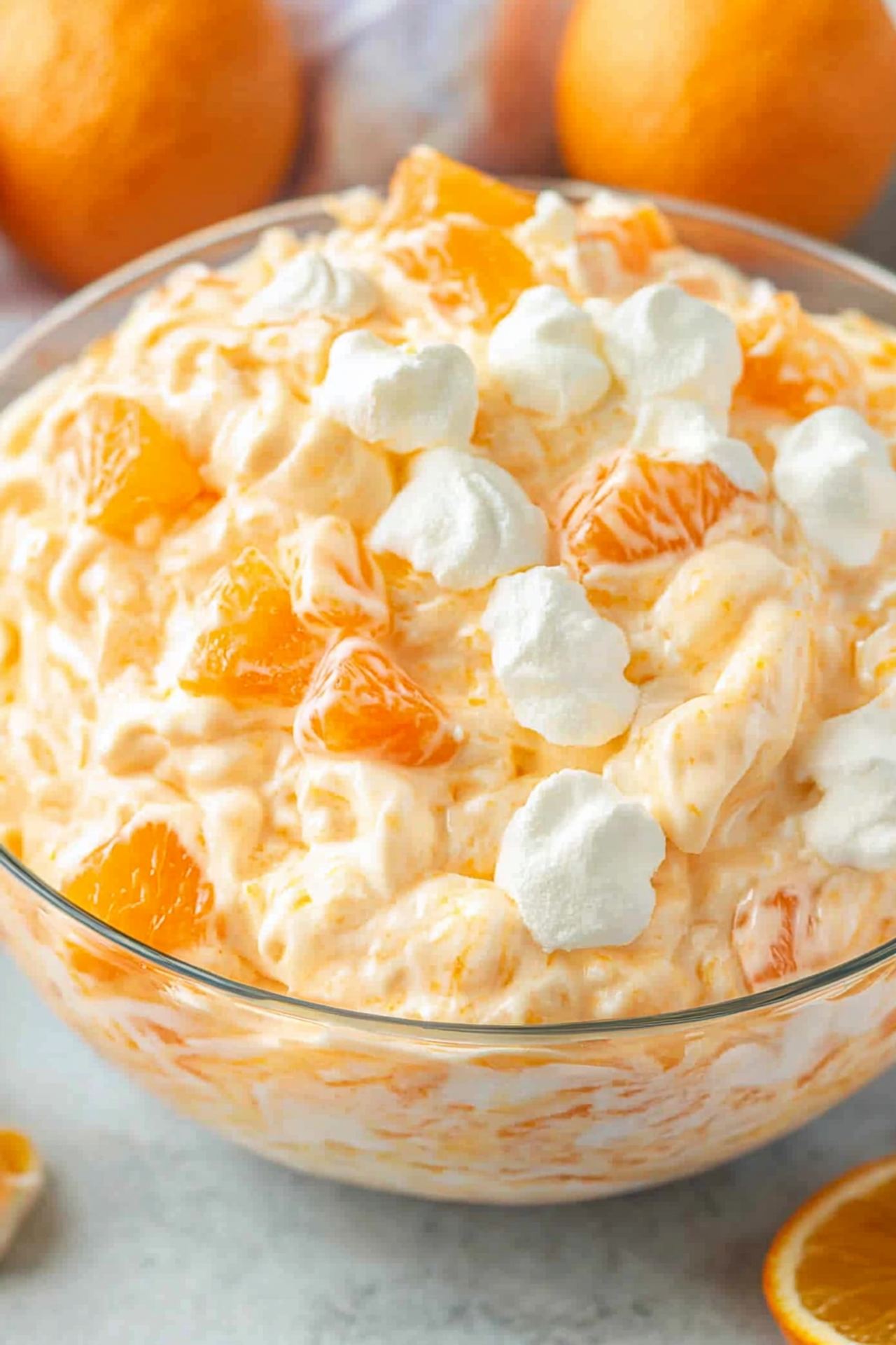 Orange Creamsicle Fluff Salad