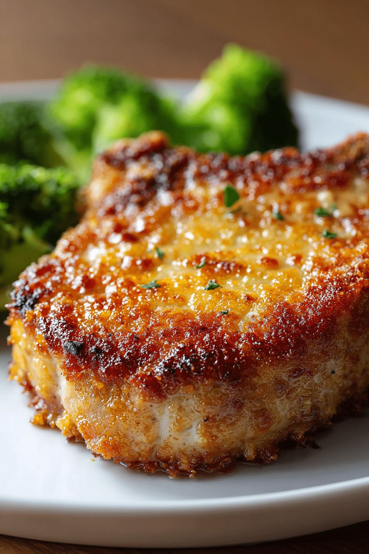 Parmesan Crusted Pork Chops