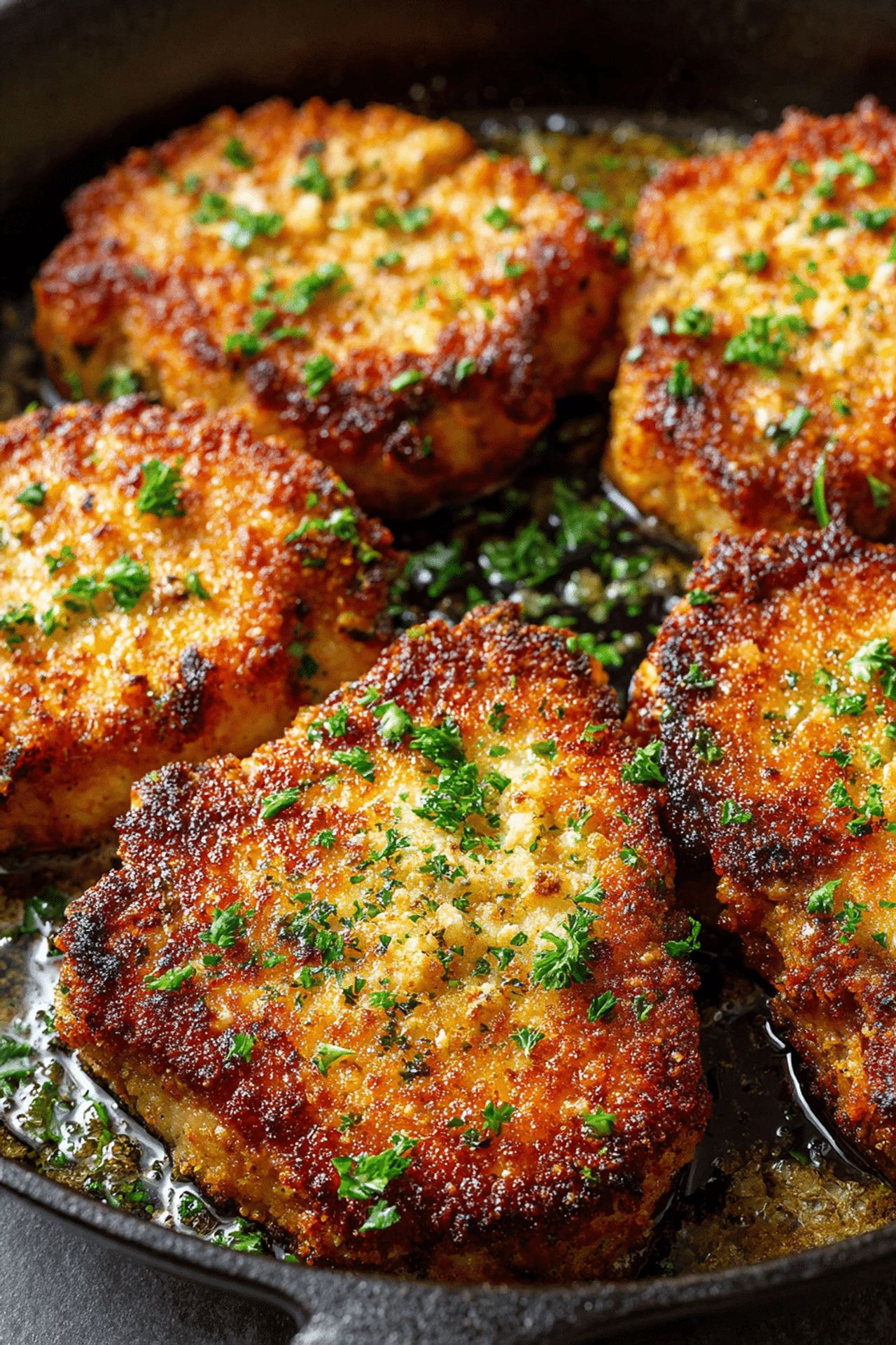 Parmesan Crusted Pork Chops