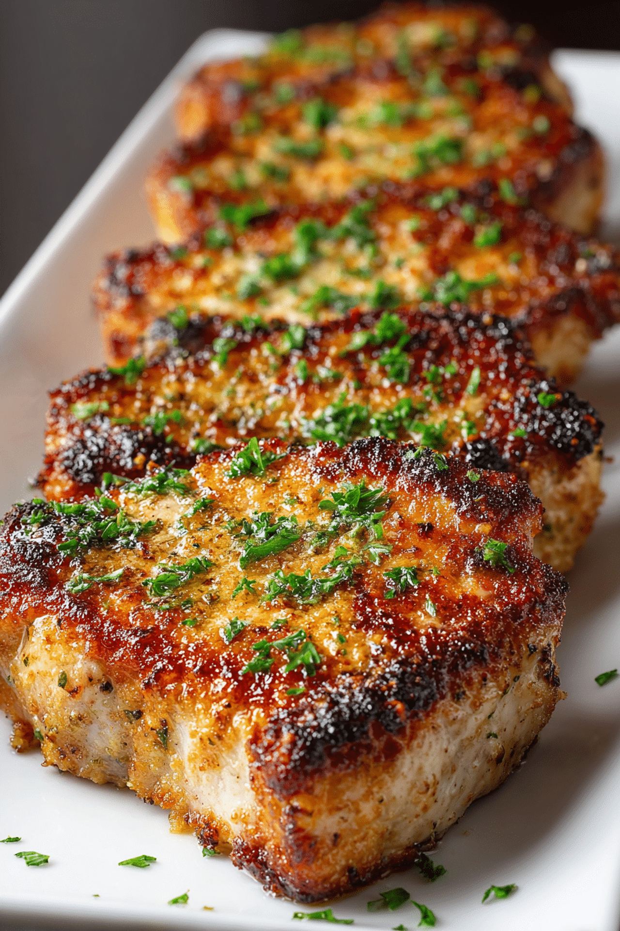 Parmesan Crusted Pork Chops