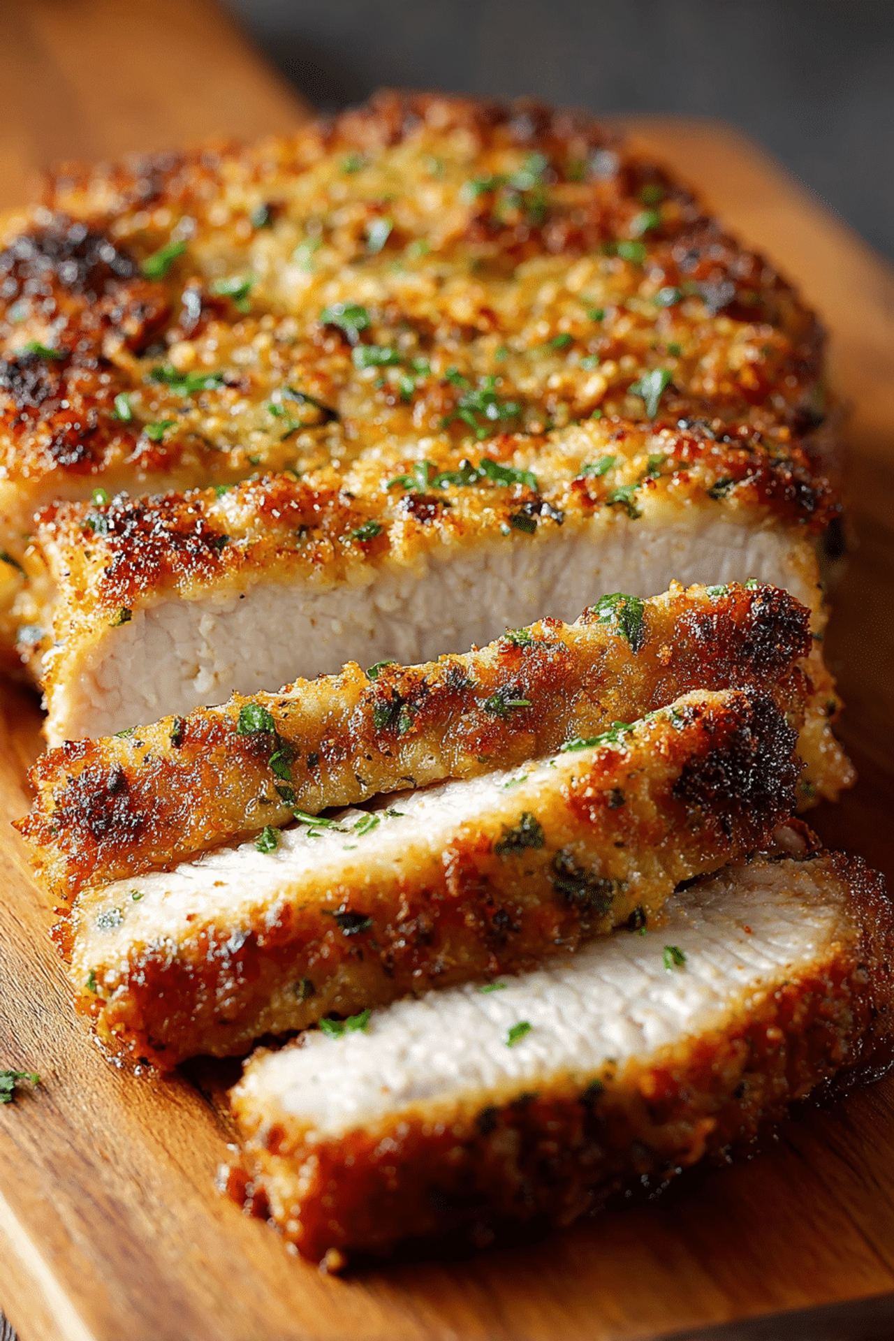 Parmesan Crusted Pork Chops