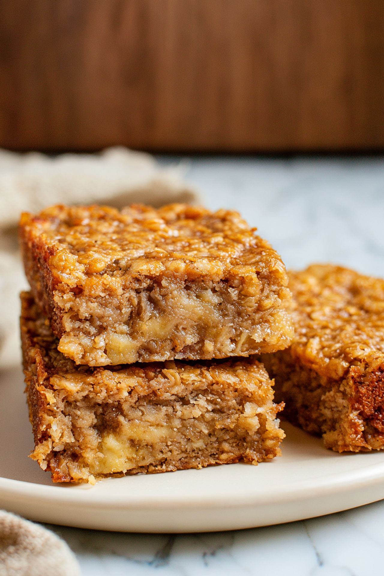 Peanut Butter Banana Oatmeal Bars