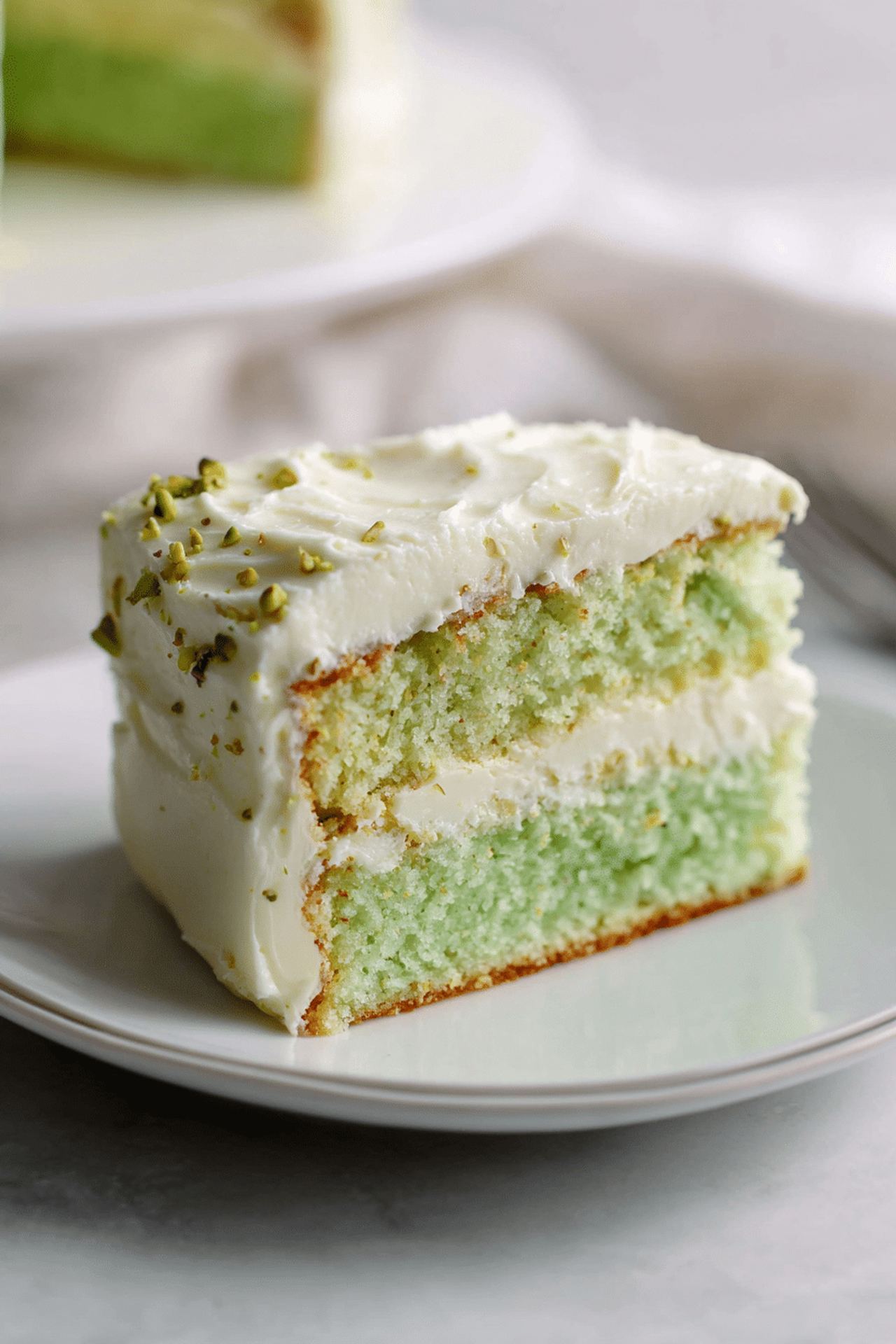 Pistachio Pineapple Cake