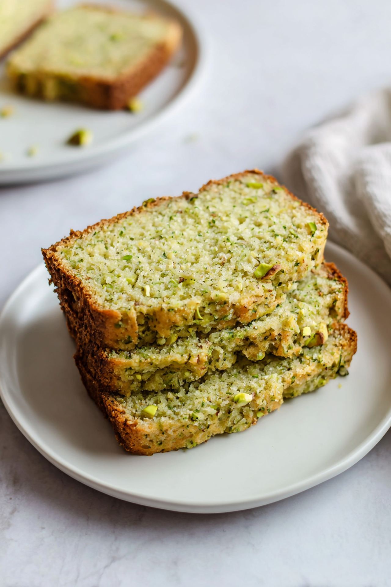 Pistachio Zucchini Bread