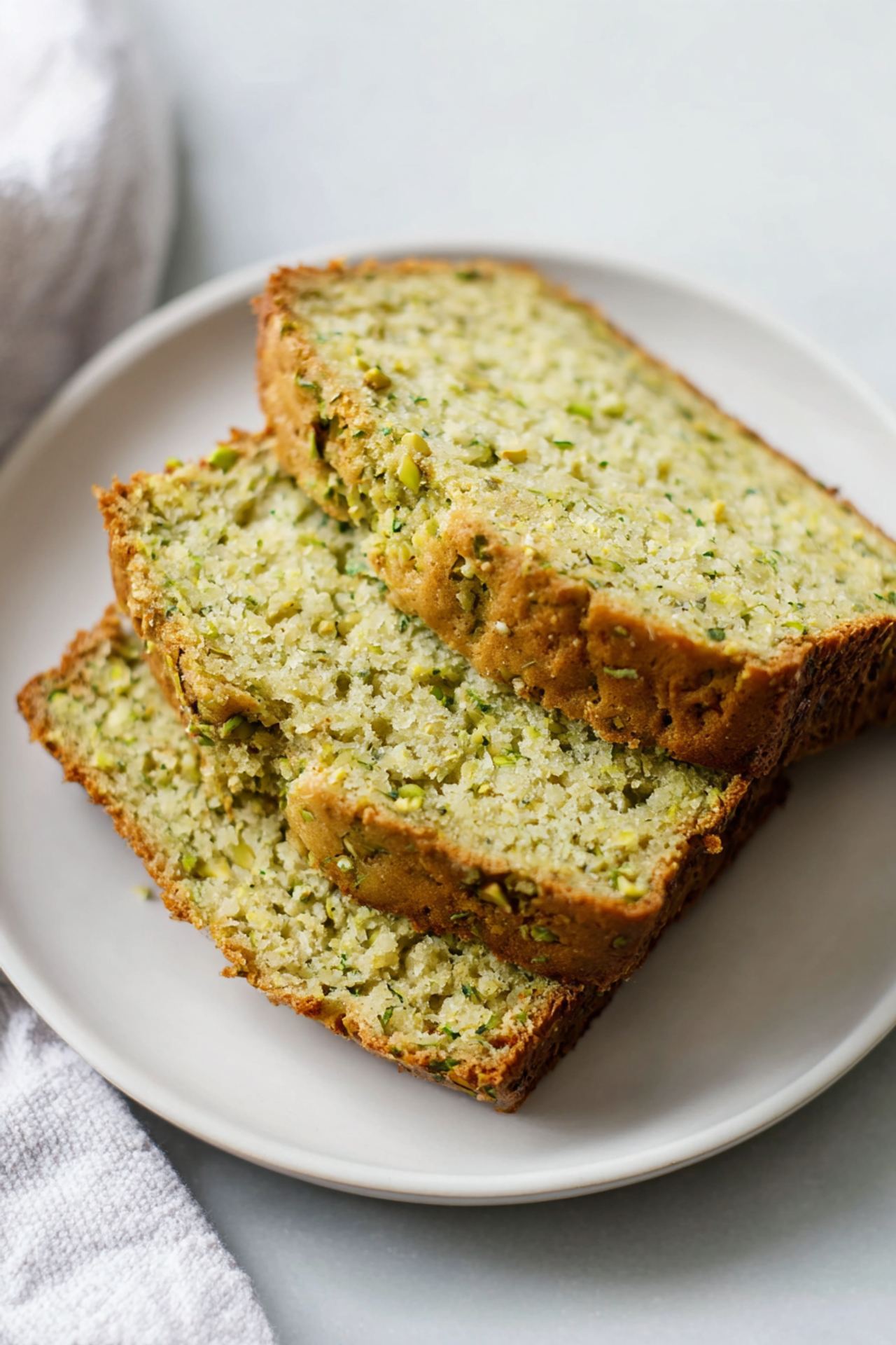 Pistachio Zucchini Bread