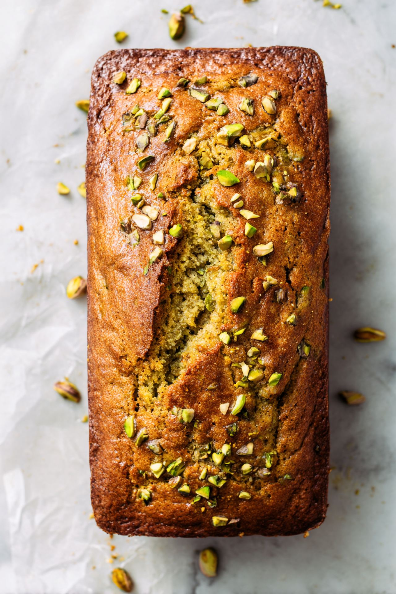 Pistachio Zucchini Bread