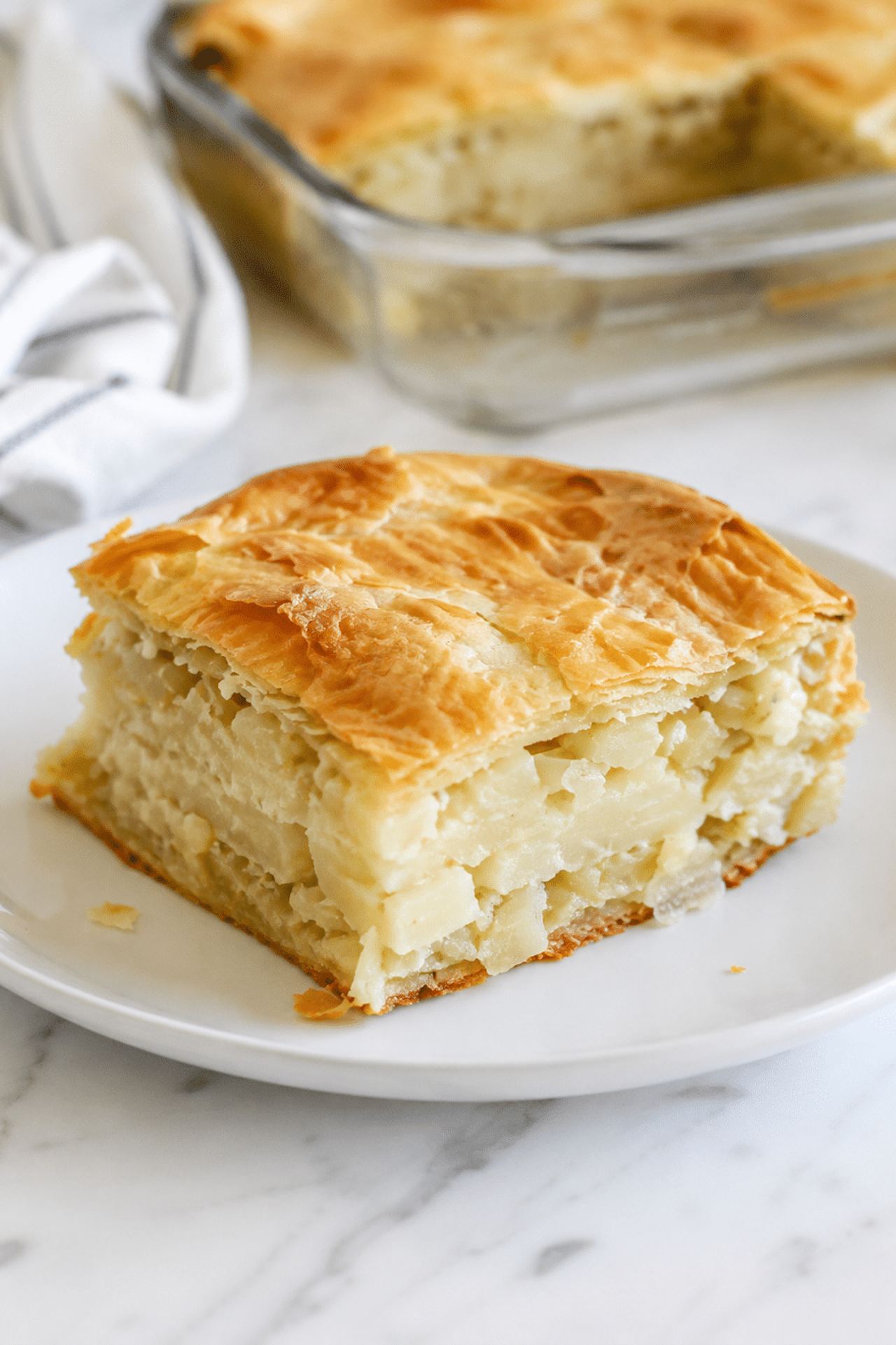 Potato Knish Casserole
