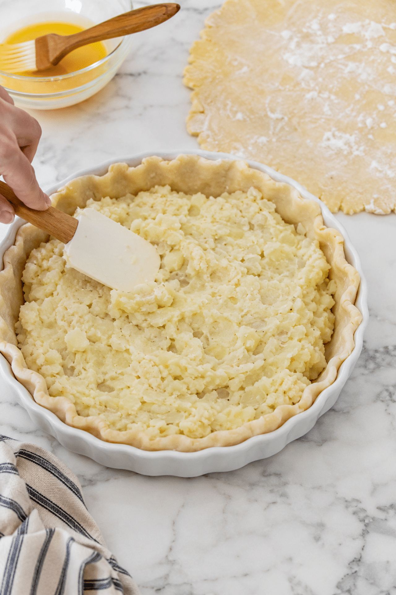 Potato Knish Casserole