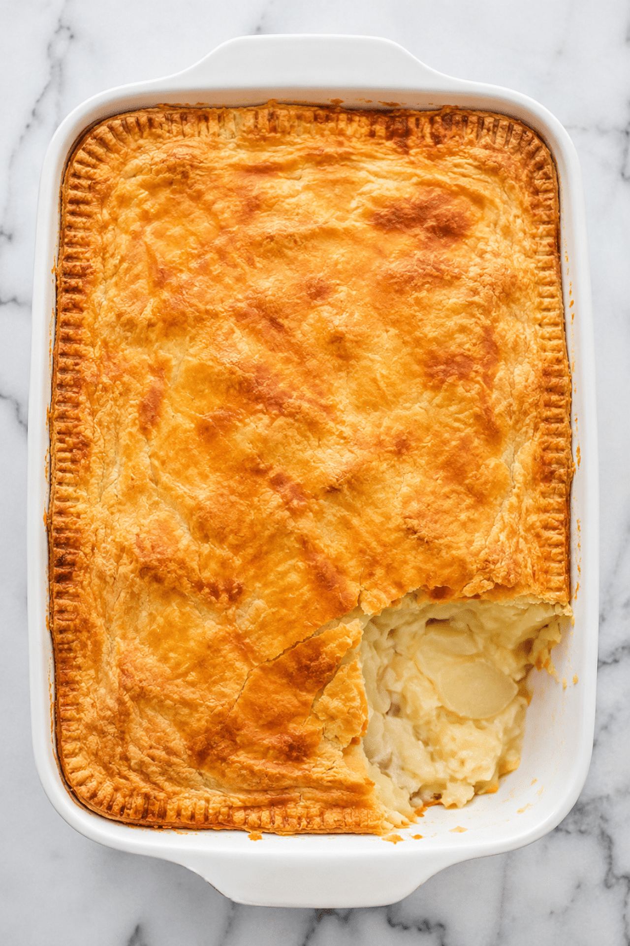 Potato Knish Casserole