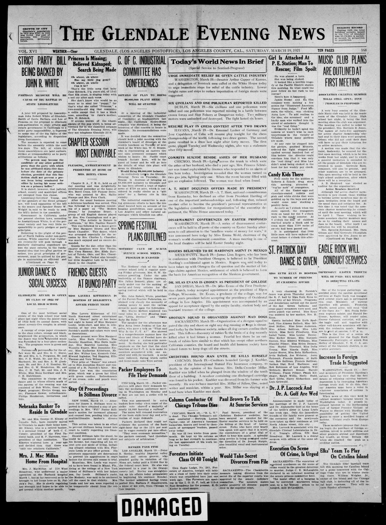 The Glendale Evening News 1921-03-19 (IA cgl 004334)