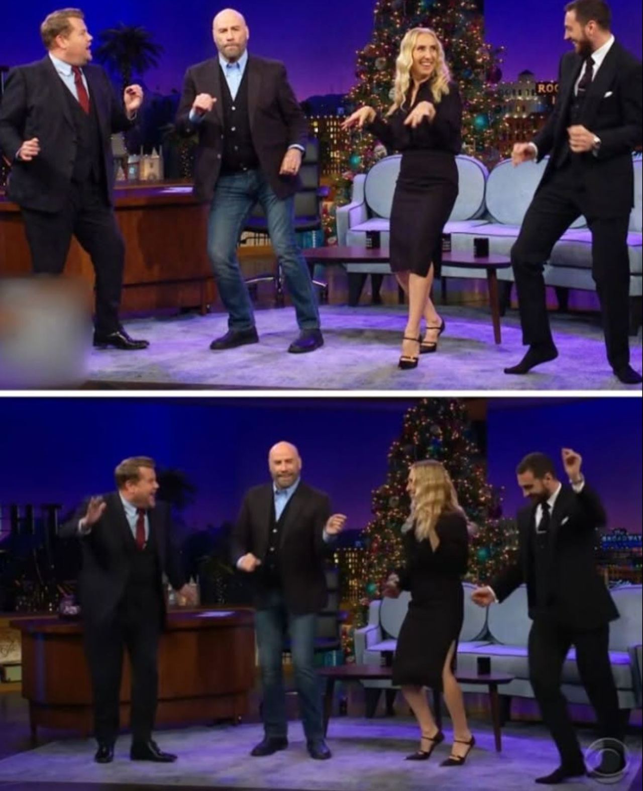 At 65, John Travolta Stuns on The Late Late Show, Proving He’s Still the King of the Dance Floor!