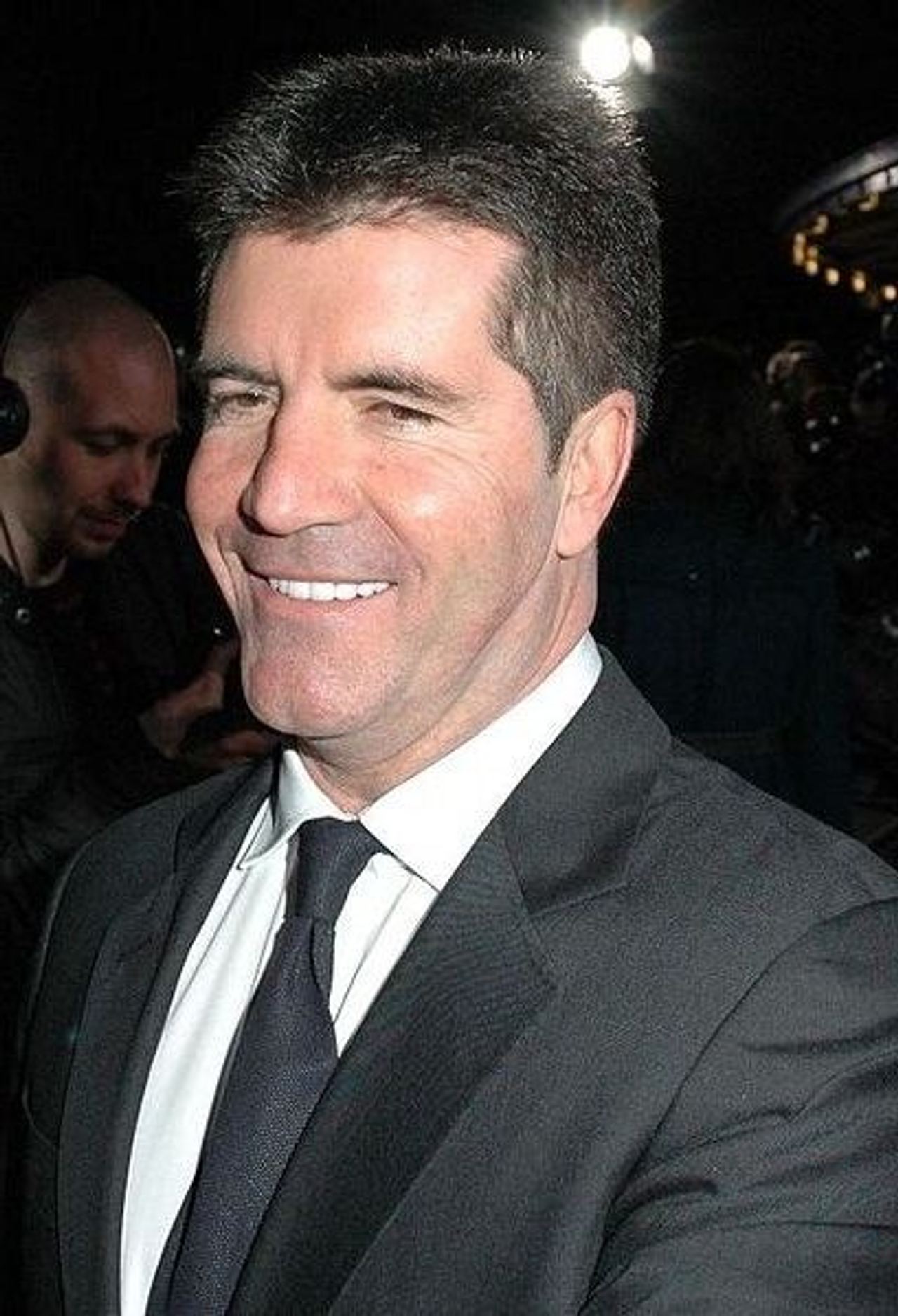 Simon Cowell mirrored