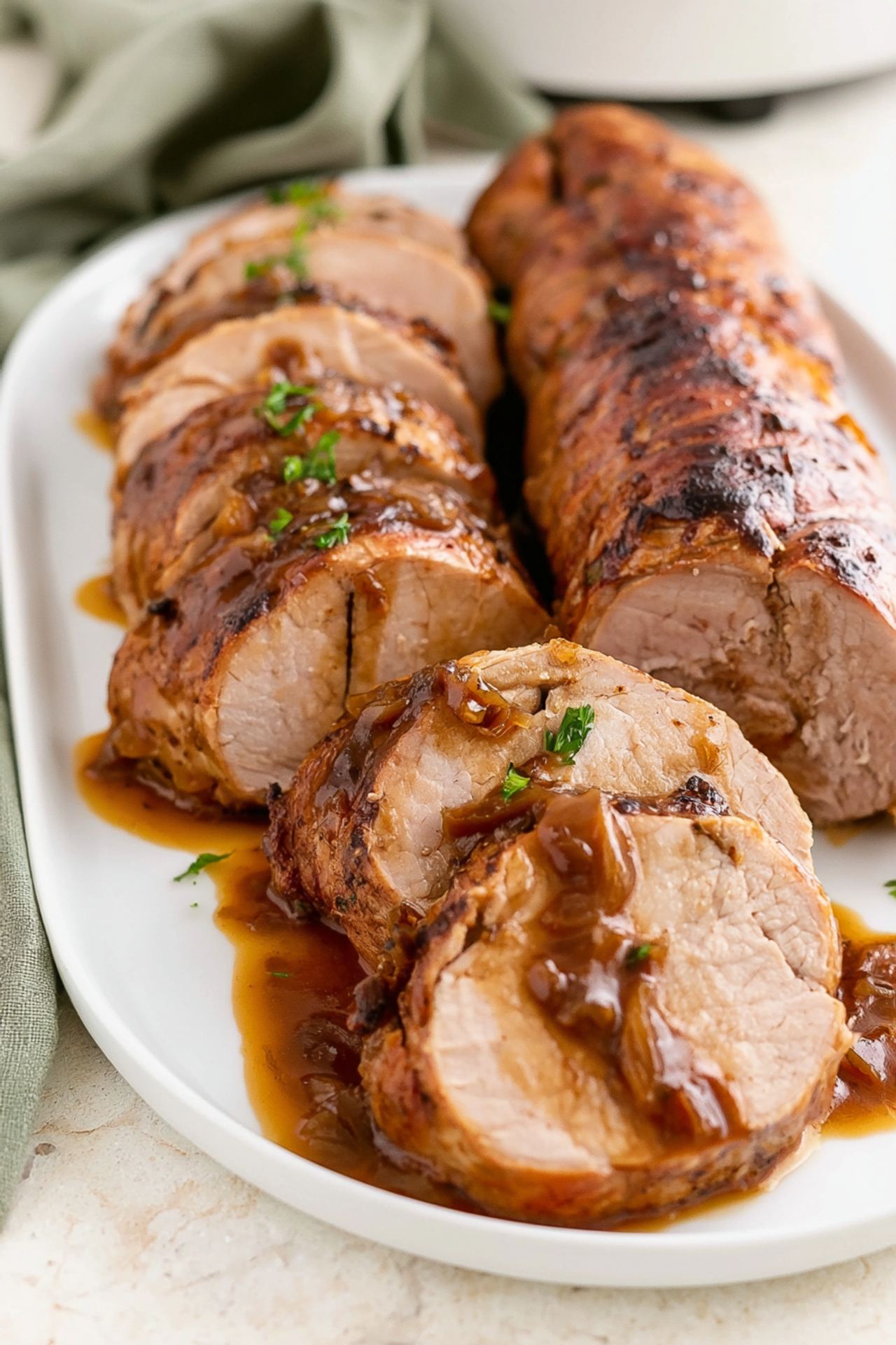 Slow Cooker Pork Tenderloin