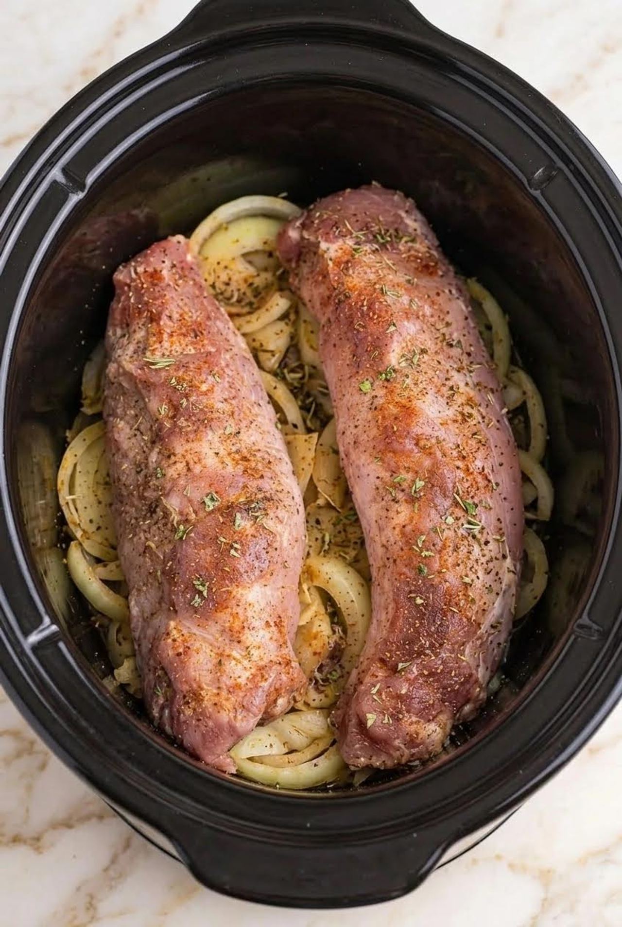 Slow Cooker Pork Tenderloin