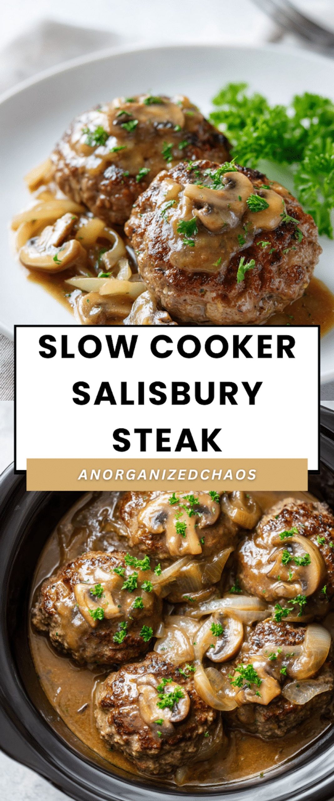 Slow Cooker Salisbury Steak