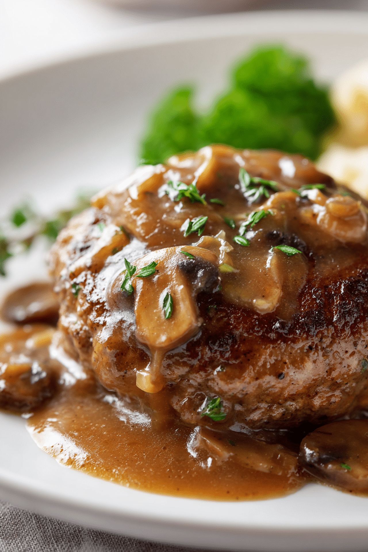 Slow Cooker Salisbury Steak